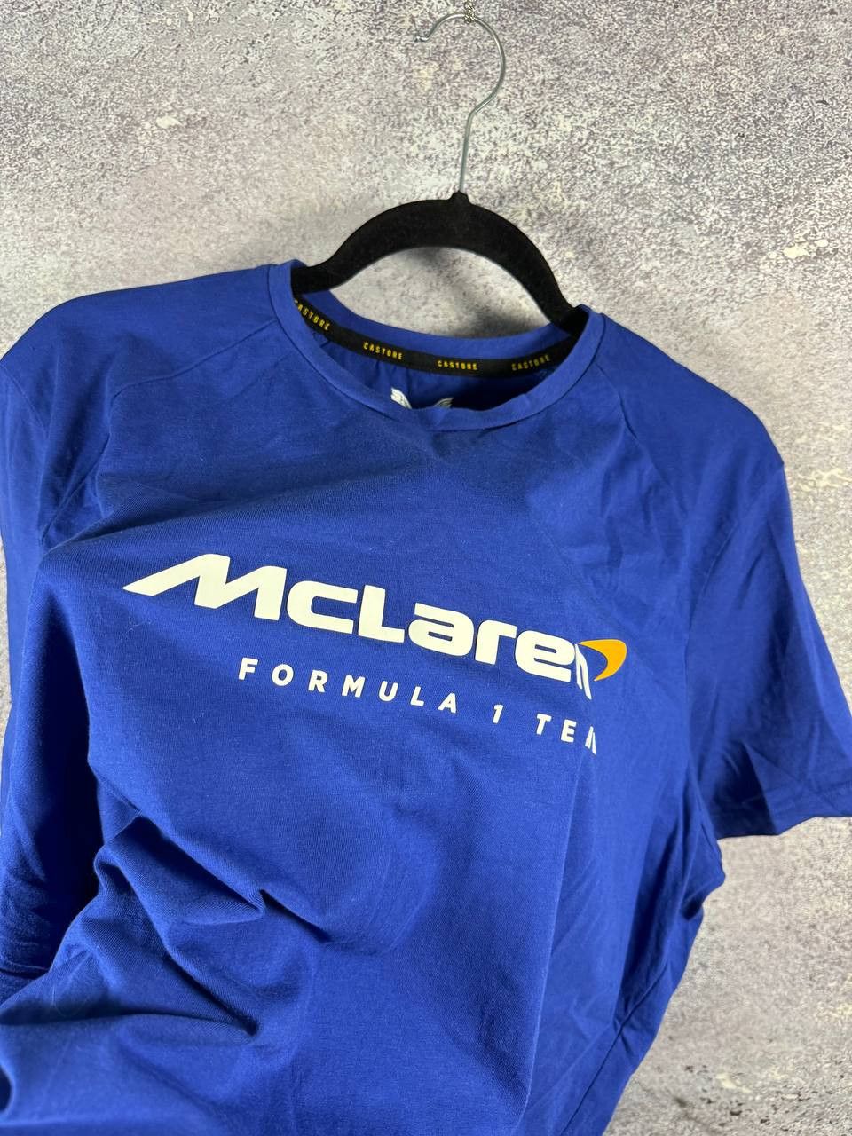 Castore × Formula 1 × Malcolm McLaren McLaren Formula 1 Racing Team T-Shirt Blue Men's XL Size US XL / EU 56 / 4 - 7 Thumbnail