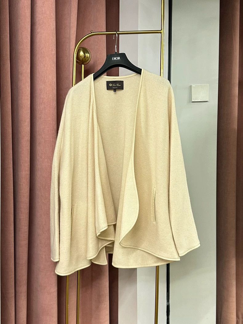 Loro Piana LORO PIANA Knitted cardigan coat Size S / US 4 / IT 40 - 1 Thumbnail