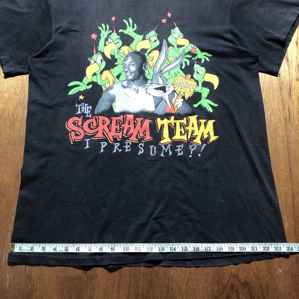 Nike × Vintage Vintage Nike Spacejam “The Scream Team I Presume?” Size US XL / EU 56 / 4 - 11 Thumbnail