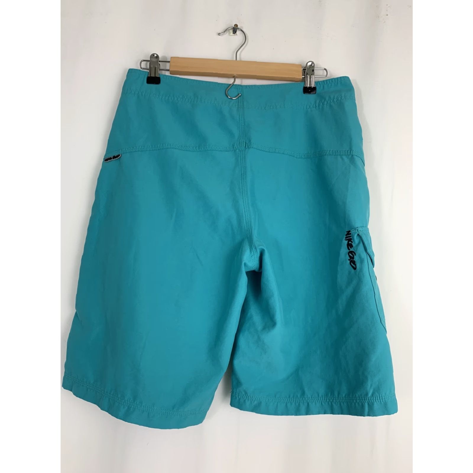 Nike Nike Mens Board Shorts Blue Drawstring M Swim Bottom 30x10 Size US 31 - 6 Thumbnail