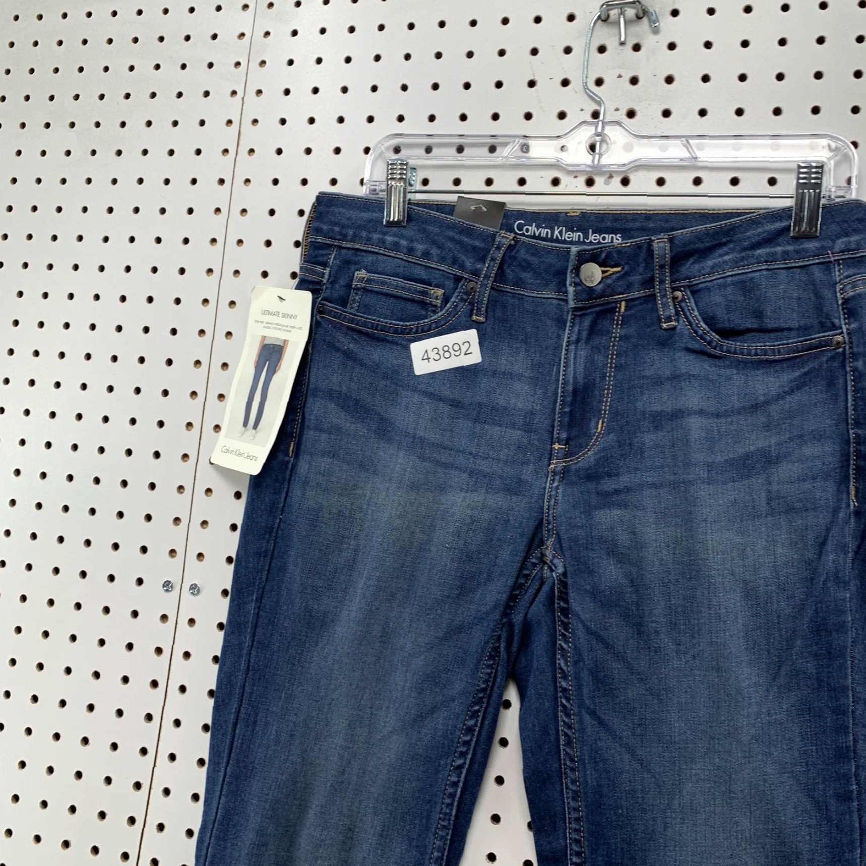 Calvin Klein NEW Calvin Klein Denim Jeans Womens Size 6X30 Ultimate Skinny Low Rise NWT Size 28" / US 6 / IT 42 - 5 Thumbnail