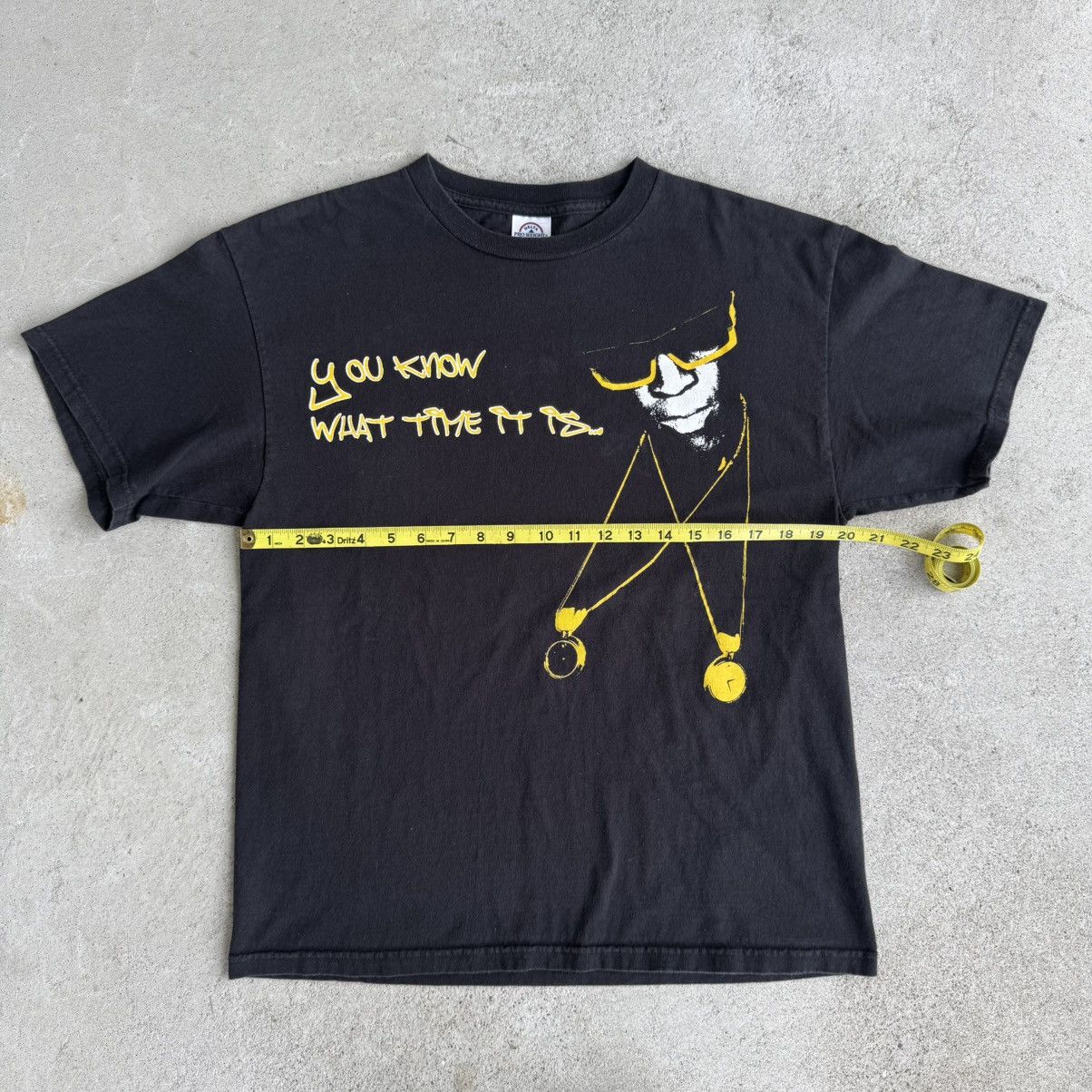 Vintage Authentic Flavor Of Love Flavor Flav 2007 VH1 Promo T Shirt Size US L / EU 52-54 / 3 - 7 Thumbnail