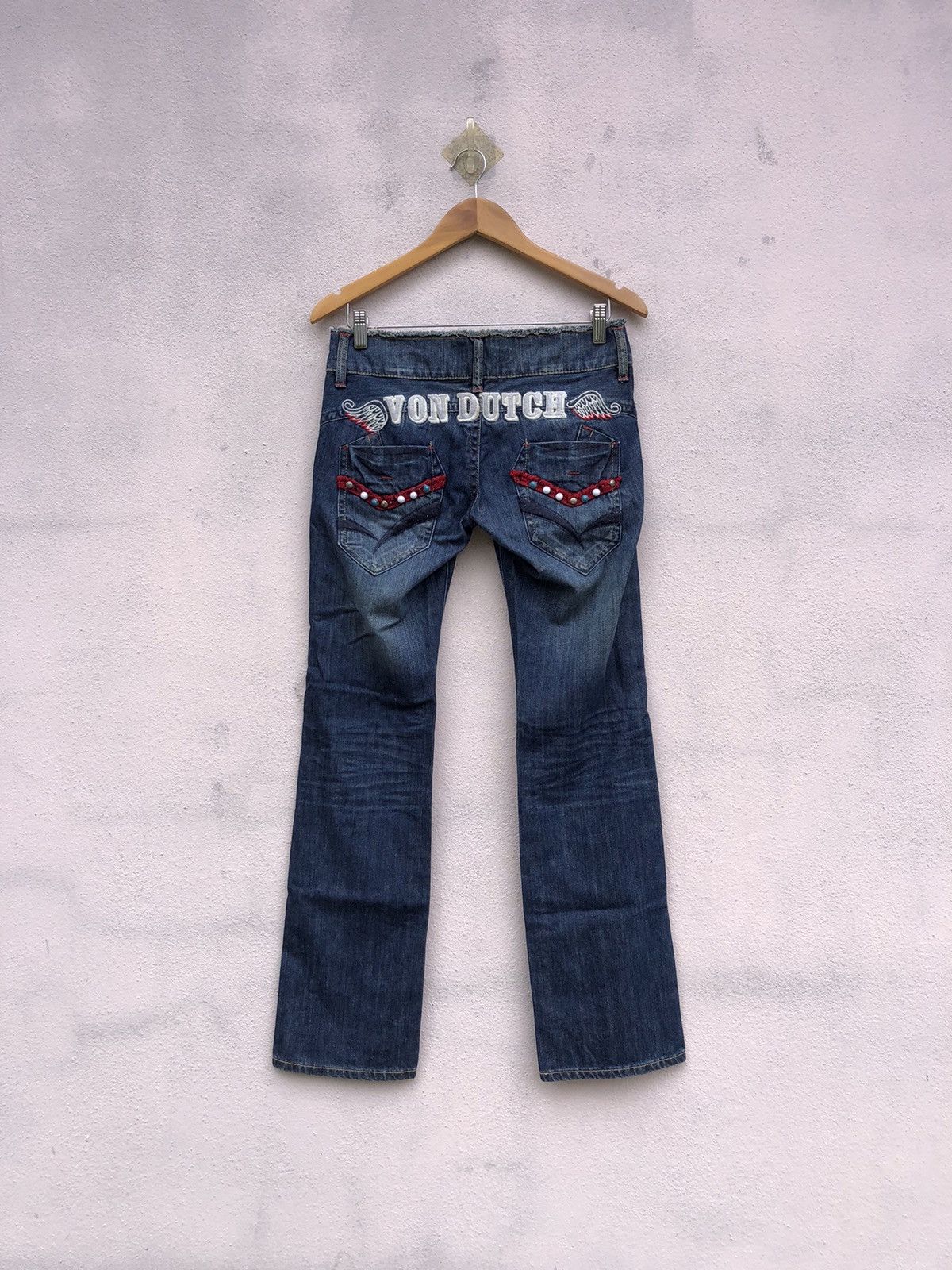 Von Dutch Von Dutch Angles Logo Jeans Size US 28 / EU 44 - 1 Thumbnail