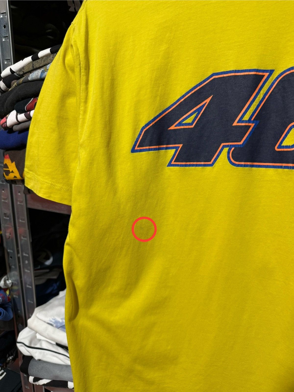 Yamaha Official Fan Club Valentino Rossi 46 The Doctor T-Shirt Size US XL / EU 56 / 4 - 11 Thumbnail