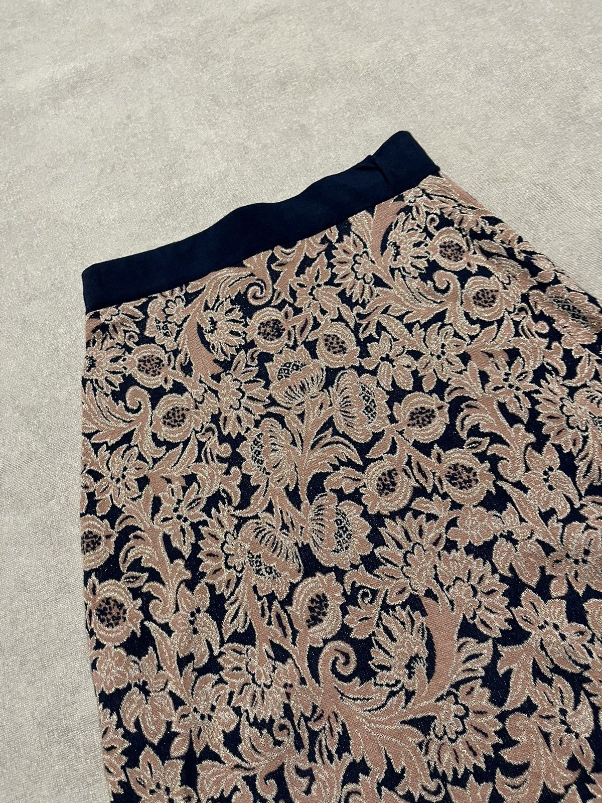 Max Mara Max Mara Weekend Womens Skirt Flowers Vintage Co Size Xs Size 25" / US 0 / IT 36 - 5 Thumbnail