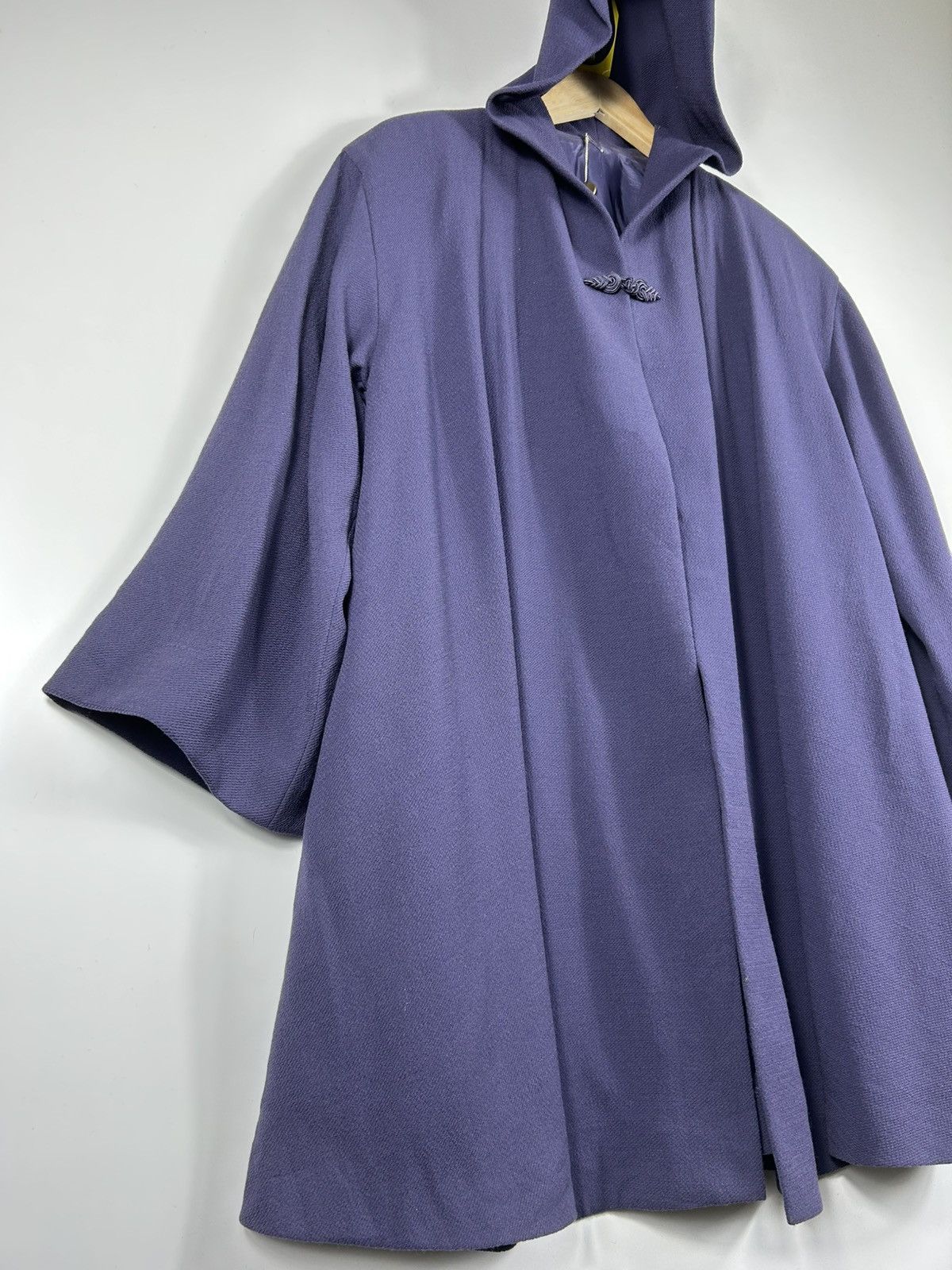 Designer × Japanese Brand × Vintage ⚡️Vintage Designer Gracile Nadia Hooded Loose Jacket Size XS / US 0-2 / IT 36-38 - 2 Thumbnail