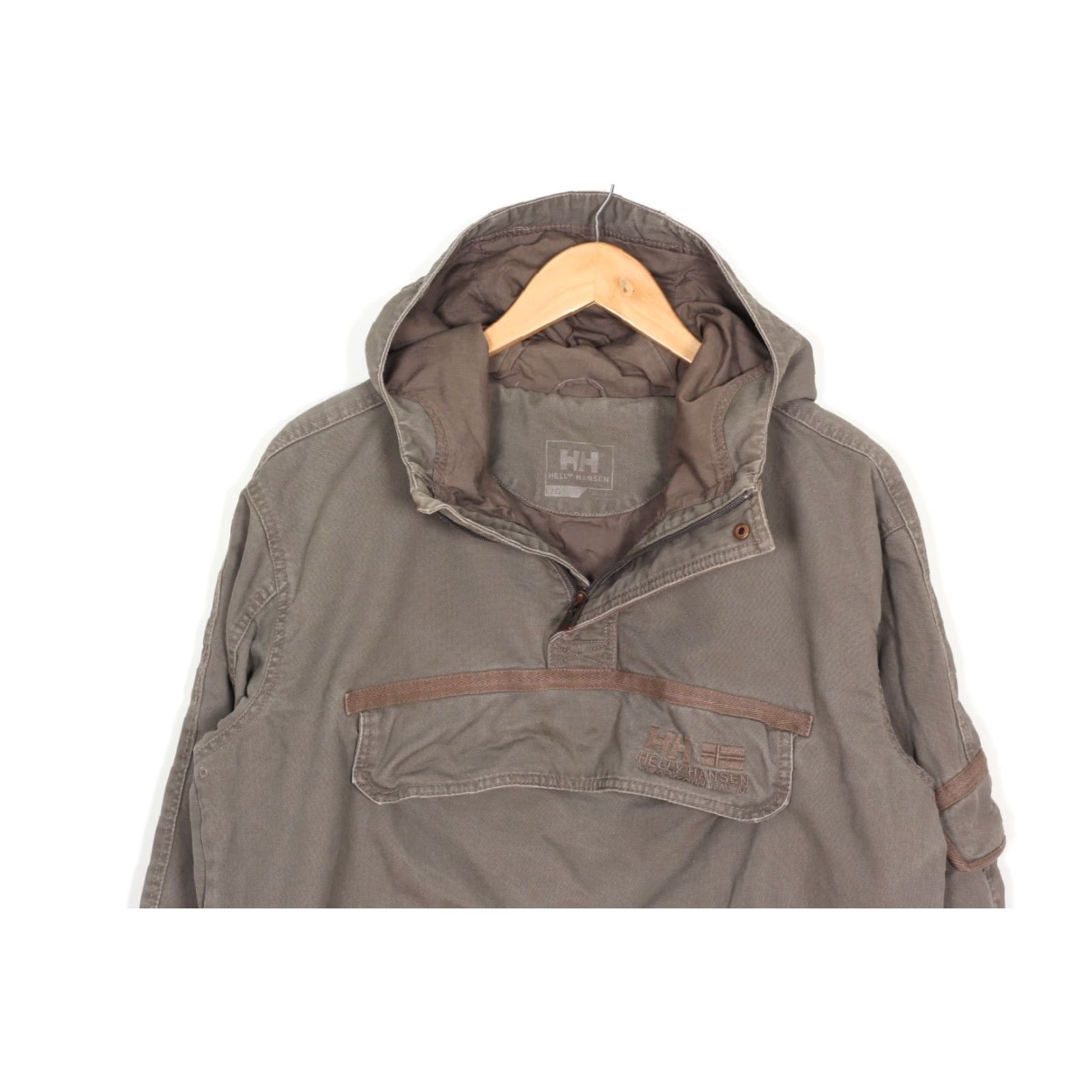 Helly Hansen VINTAGE HELLY HANSEN Hooded Anorak Jacket Men L Outdoor Hiking MJ6487 Size US L / EU 52-54 / 3 - 5 Thumbnail