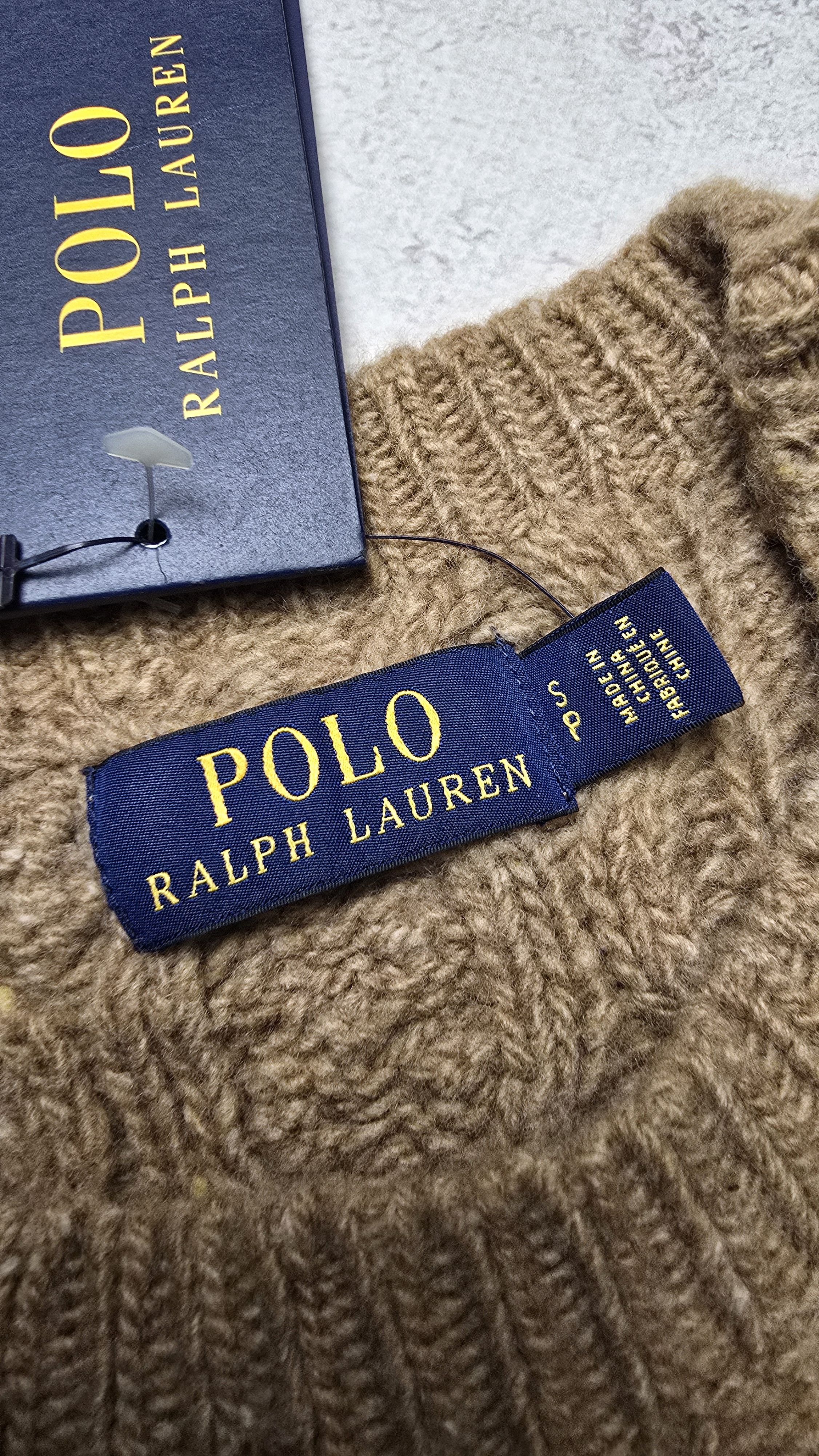 Polo Ralph Lauren Polo Ralph Lauren Knitted 100% Merino Wool Sweater RRP 345£ Size US S / EU 44-46 / 1 - 15 Thumbnail