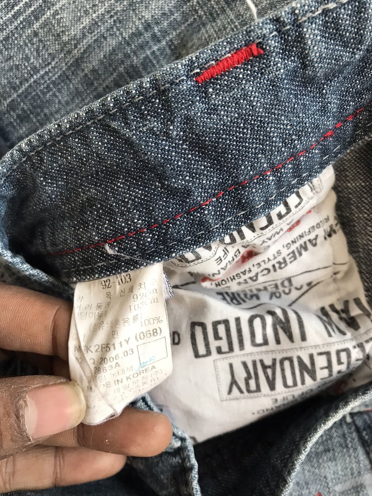 Coogi × Fubu × Vintage Vintage Fubu SpellOut embroidered baggy fit denim Size US 33 - 5 Thumbnail