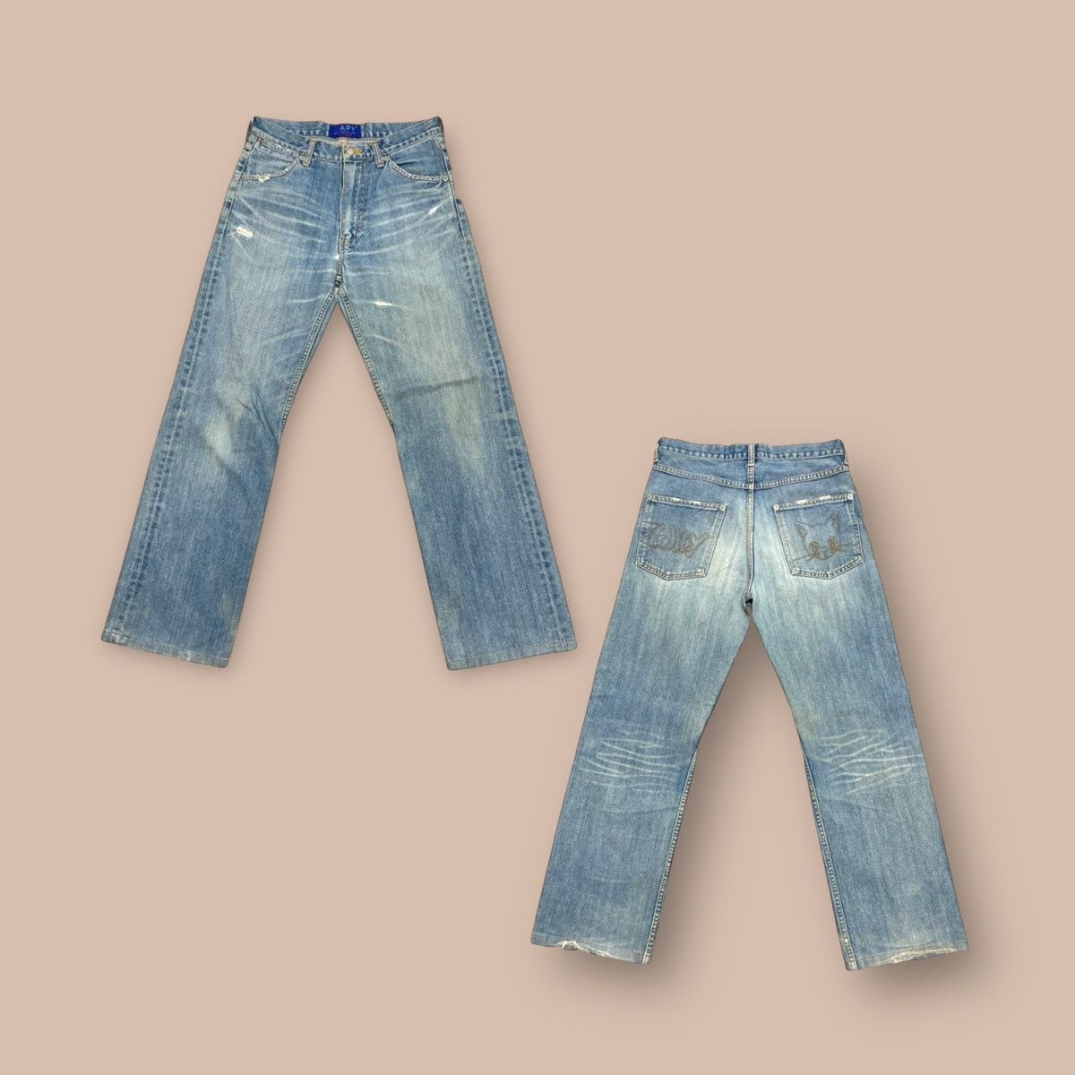 Bape BAPY by A Bathing Ape Jeans Size US 29 - 1 Thumbnail