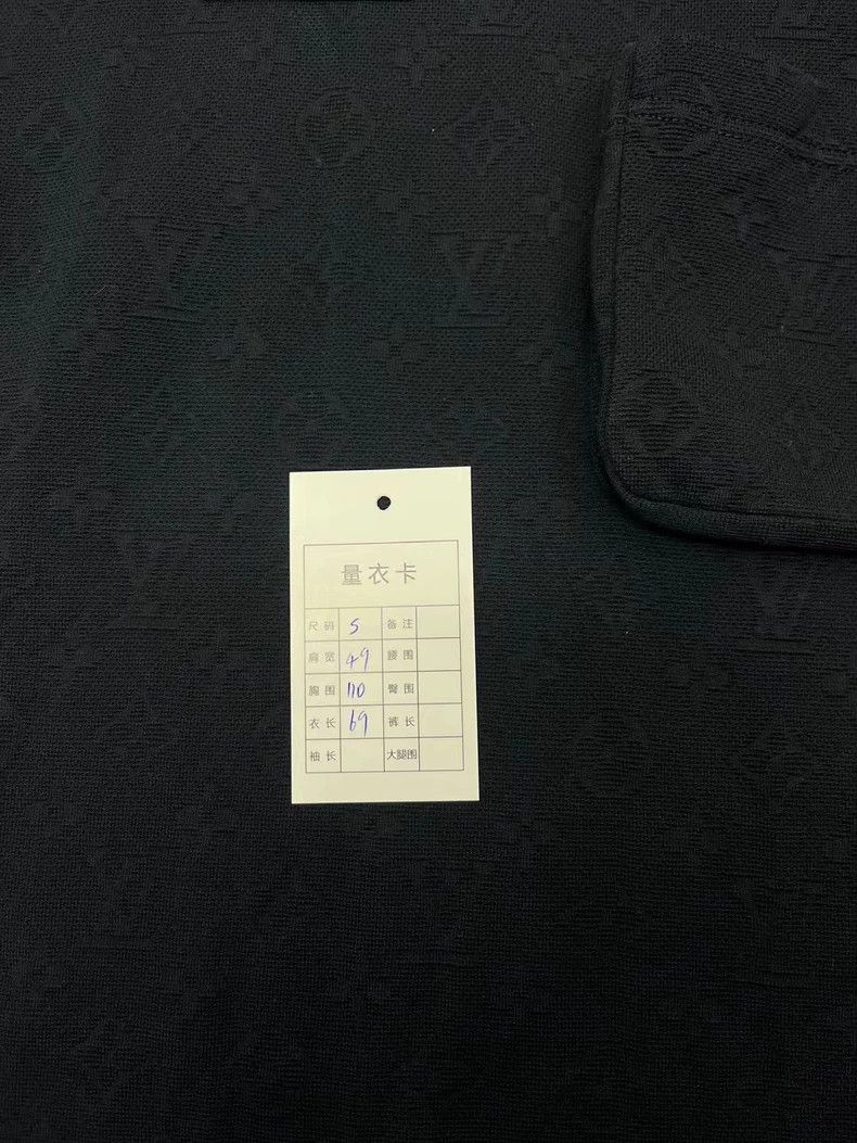 Louis Vuitton LOUIS VUITTON Pocket dark stripe short sleeve 2504-Nextarro Size US S / EU 44-46 / 1 - 7 Thumbnail