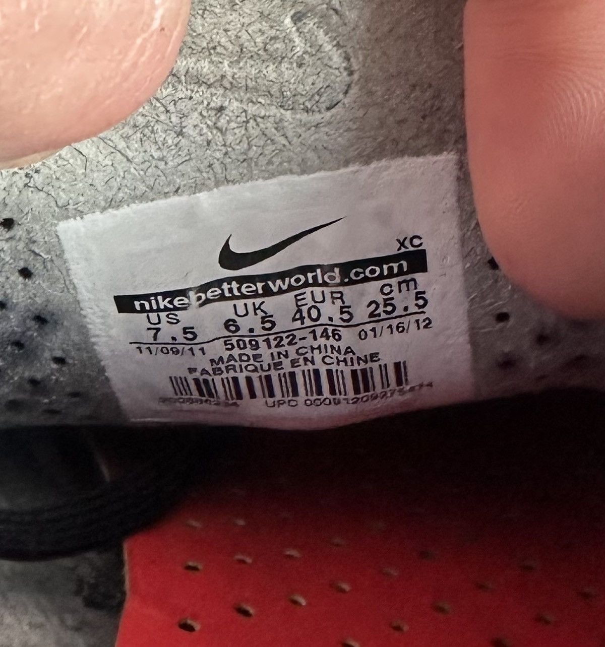 Nike NIKE MERCURIAL MIRACLE III FG SOCCER CLEATS US 7.5 CUSTOM Size US 7.5 / EU 40-41 - 7 Thumbnail