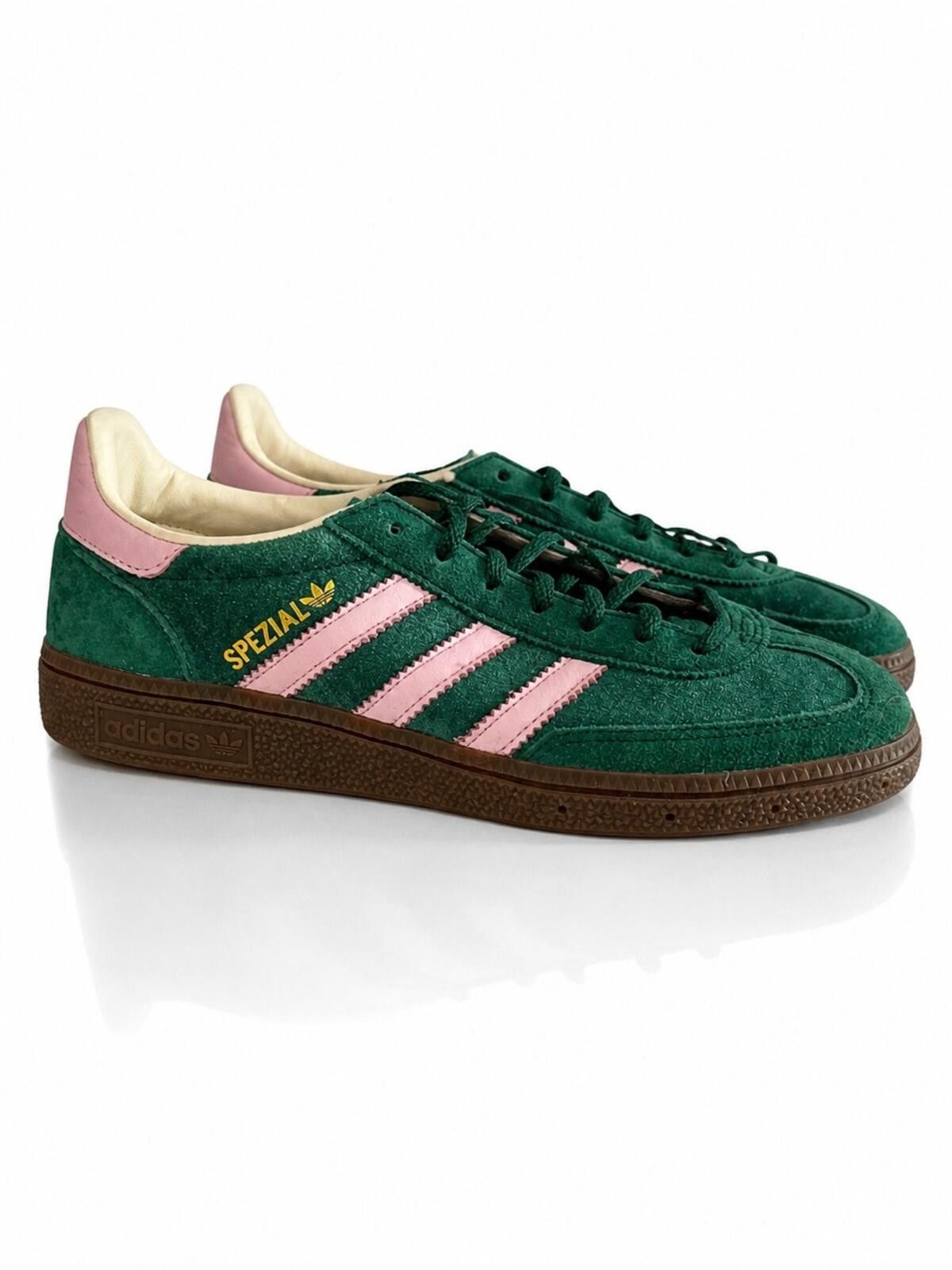 Adidas adidas Teal and Pink Suede Sneakers Size US 7 / IT 37 - 1 Thumbnail