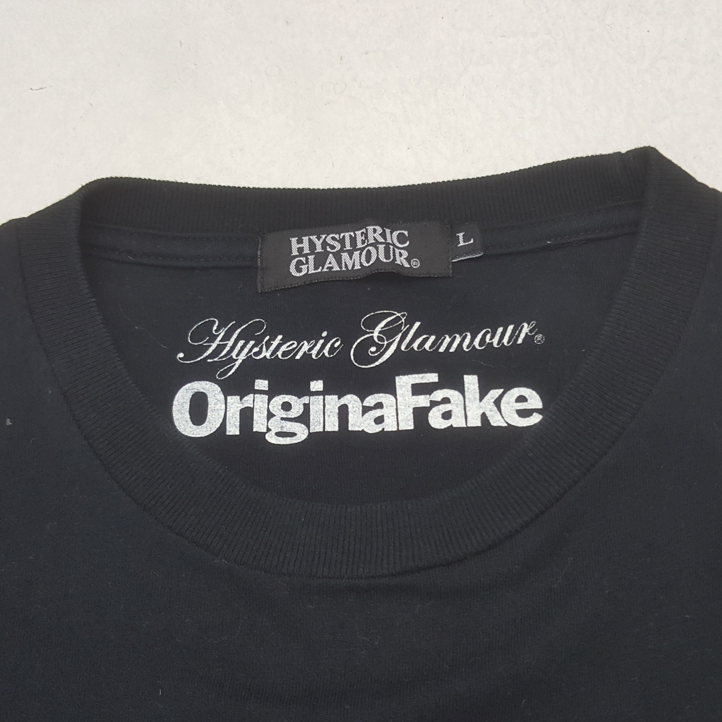 Hysteric Glamour Vintage OriginalFake X Hysteric Glamour Japan Tshirt C301N41 Size US S / EU 44-46 / 1 - 4 Thumbnail