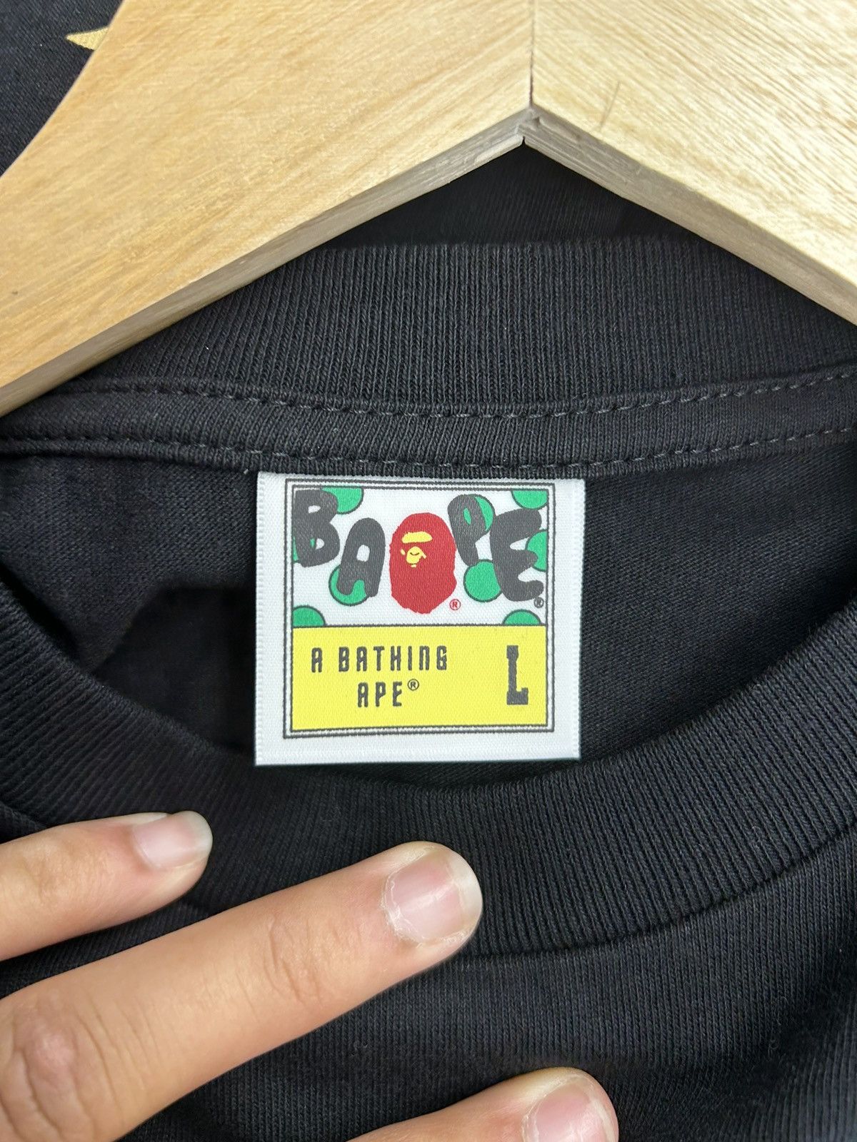 Bape A Bathing Ape Tee Size US L / EU 52-54 / 3 - 4 Thumbnail