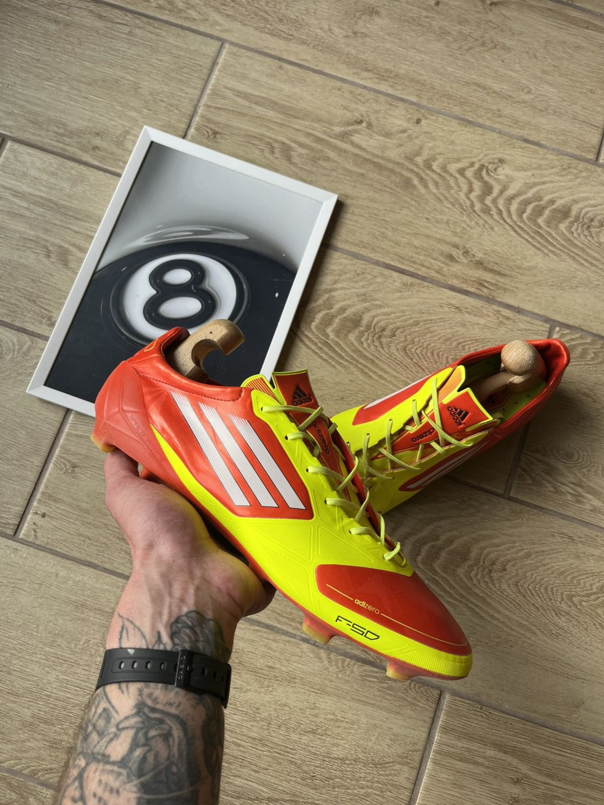 Adidas Vintage Adidas Boots Adizero F-50 2011 Men’s Size 48 Rare Size US 14 / EU 47 - 2 Thumbnail