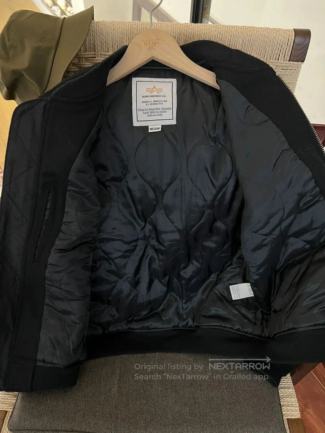 Alpha Industries alpha ma1 baseball jacket size M. Size US M / EU 48-50 / 2 - 3 Thumbnail