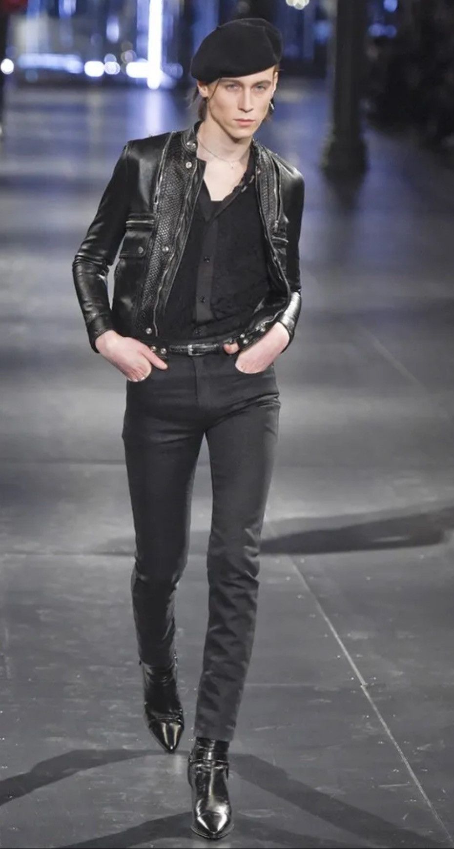 Hedi Slimane × Saint Laurent Paris Saint laurent aw15 python