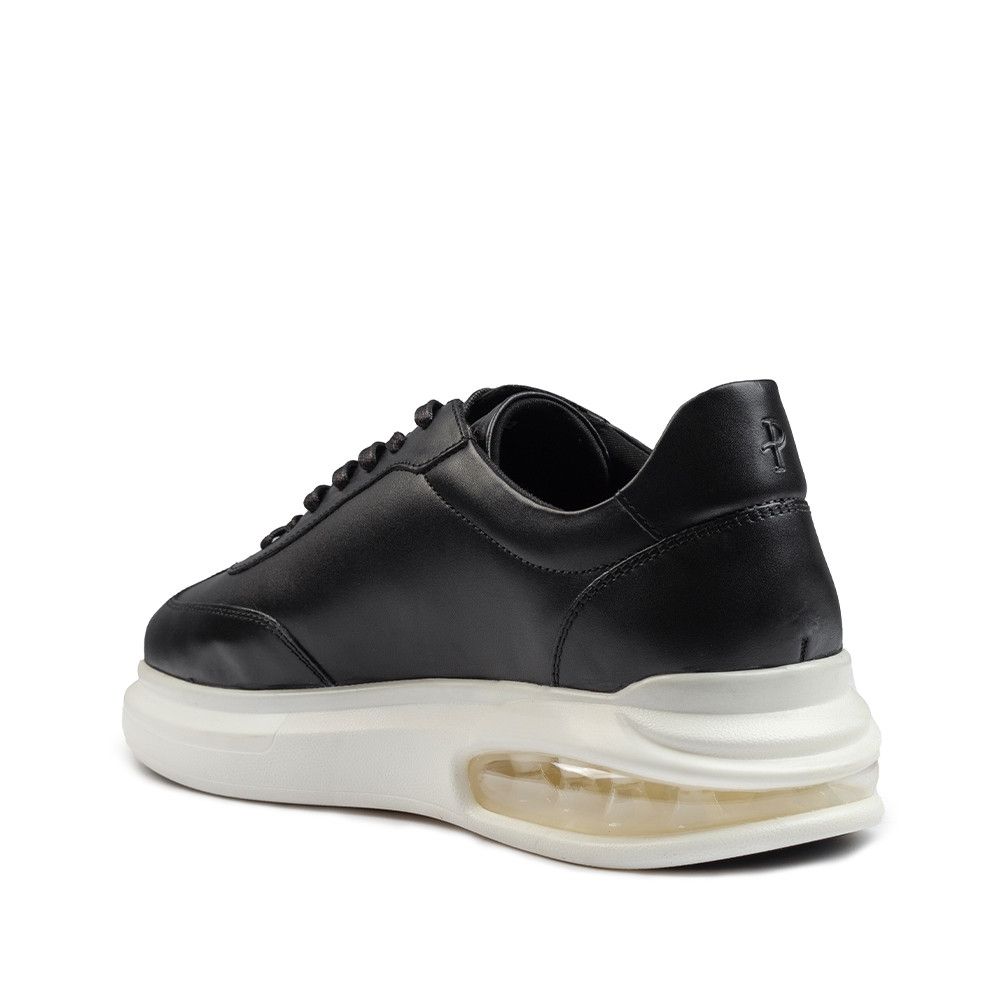 Leather Titan Black White Leather Sneakers Size US 9 / EU 42 - 3 Thumbnail