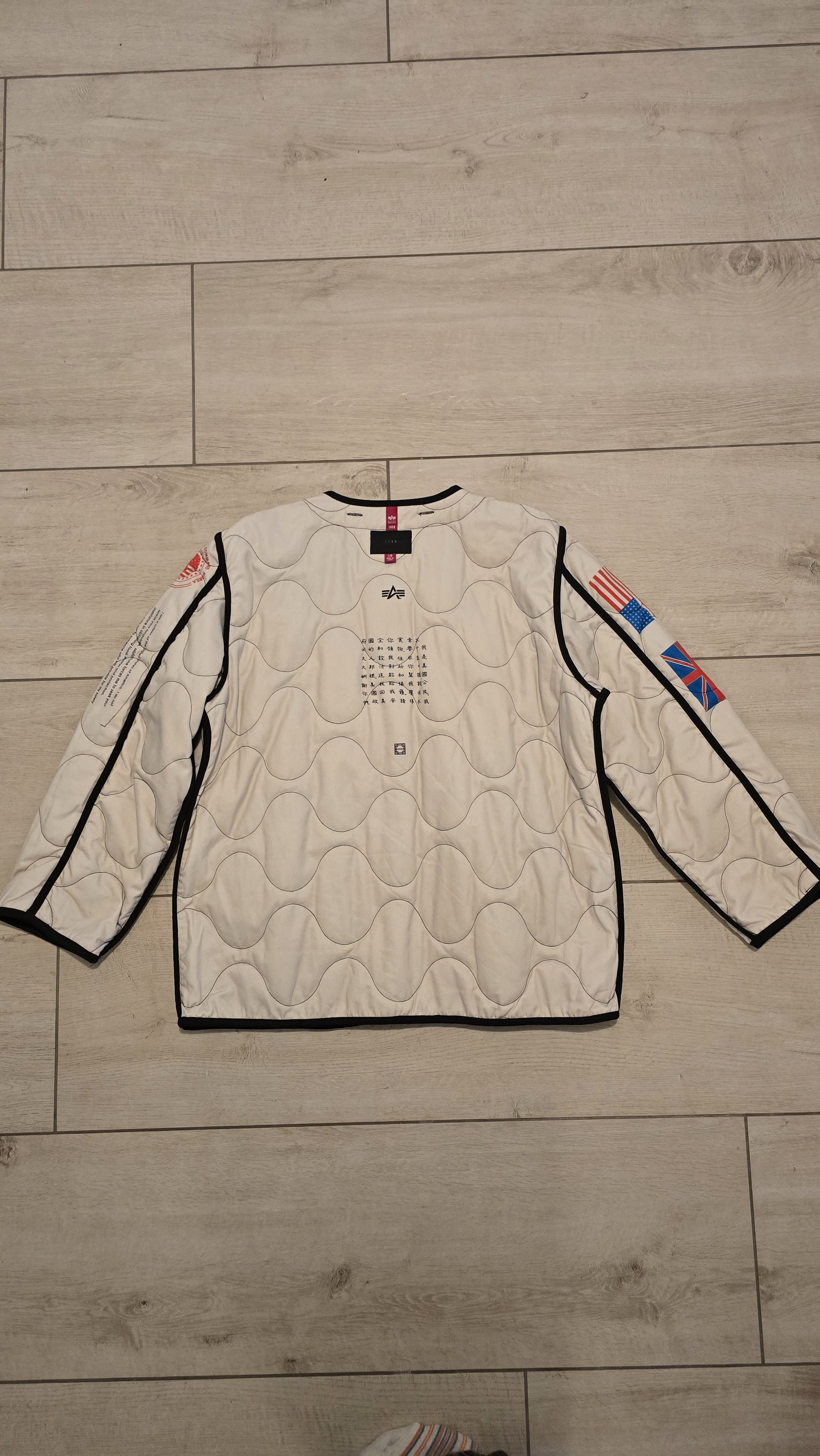 Alpha Industries × IISE IISE X ALPHA BLOOD CHIT LINER Size US L / EU 52-54 / 3 - 2 Thumbnail