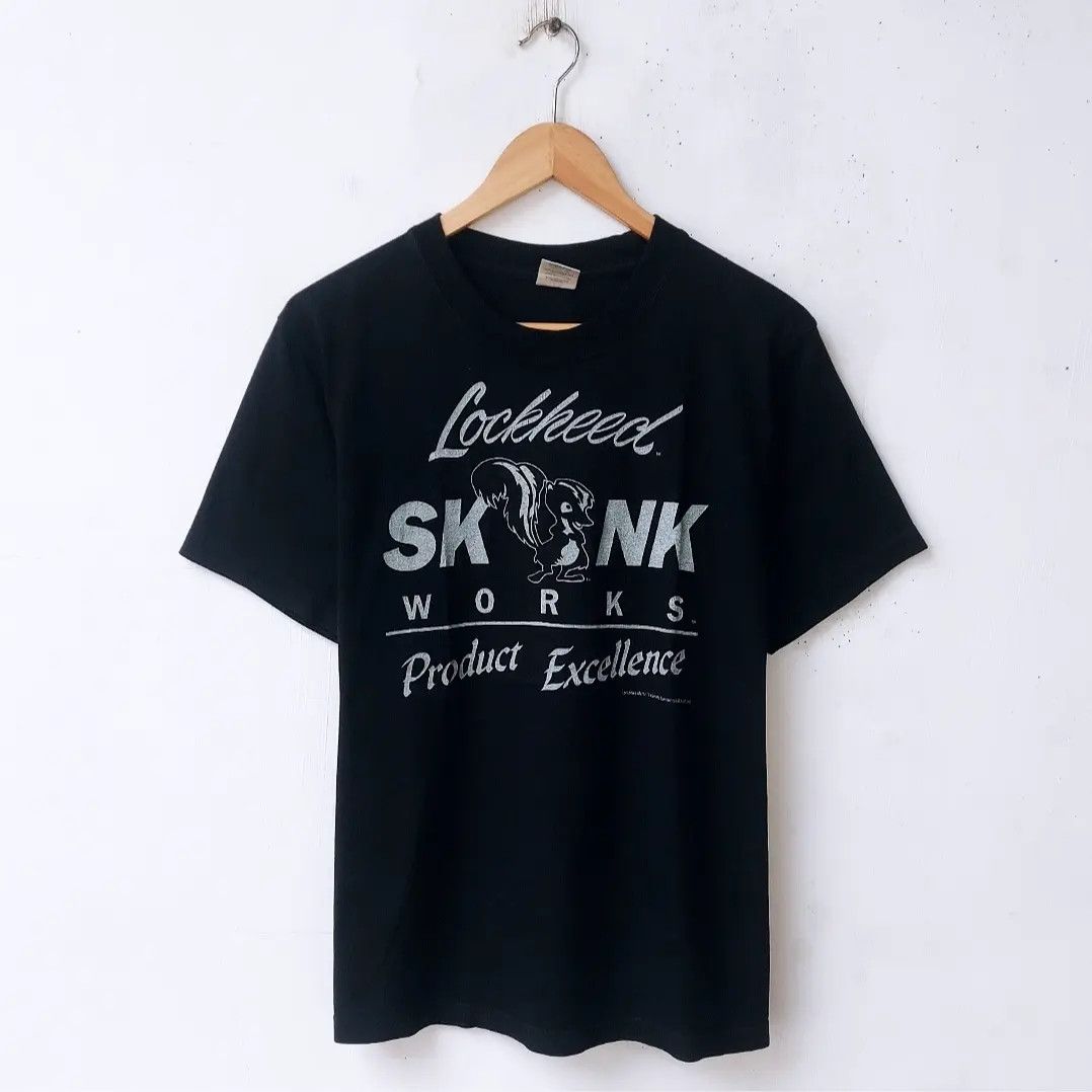 Buzz Rickson's × Vintage Vtg Buzz Rickson Lockhead Martin Tshirt Size US M / EU 48-50 / 2 - 1 Thumbnail