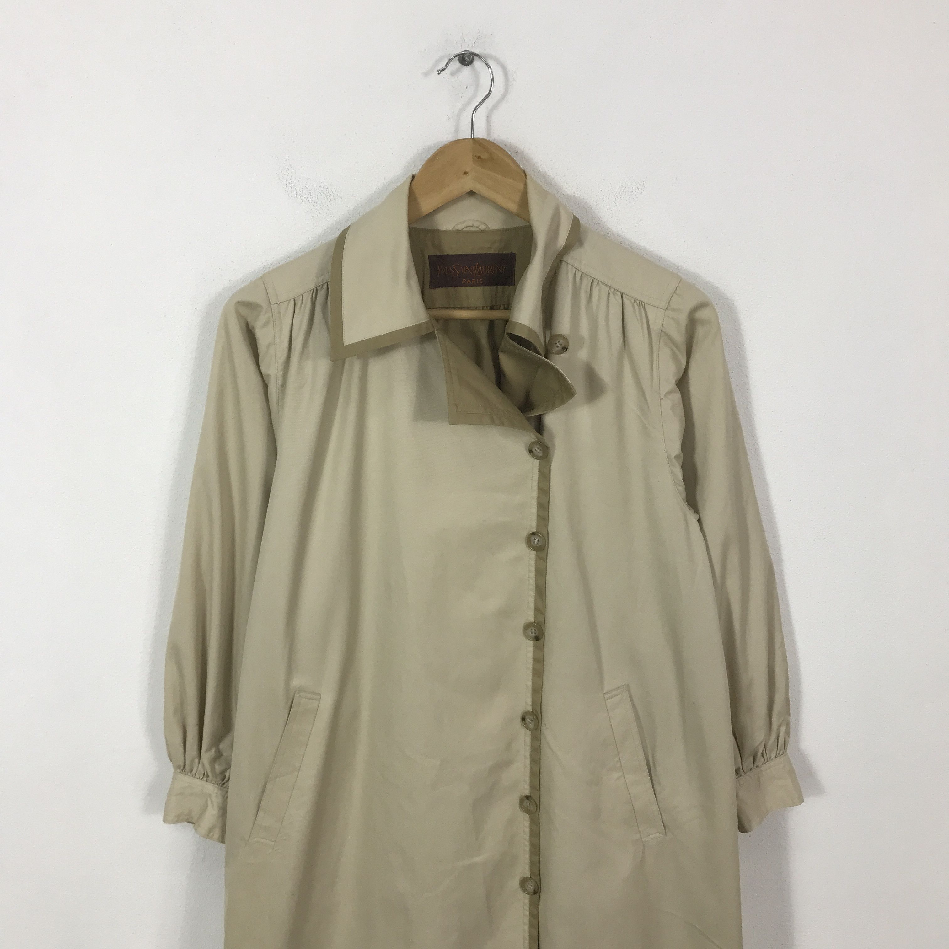 Yves Saint Laurent Yves saint laurent Long Coat Jacket K73B2 Size US L / EU 52-54 / 3 - 2 Thumbnail