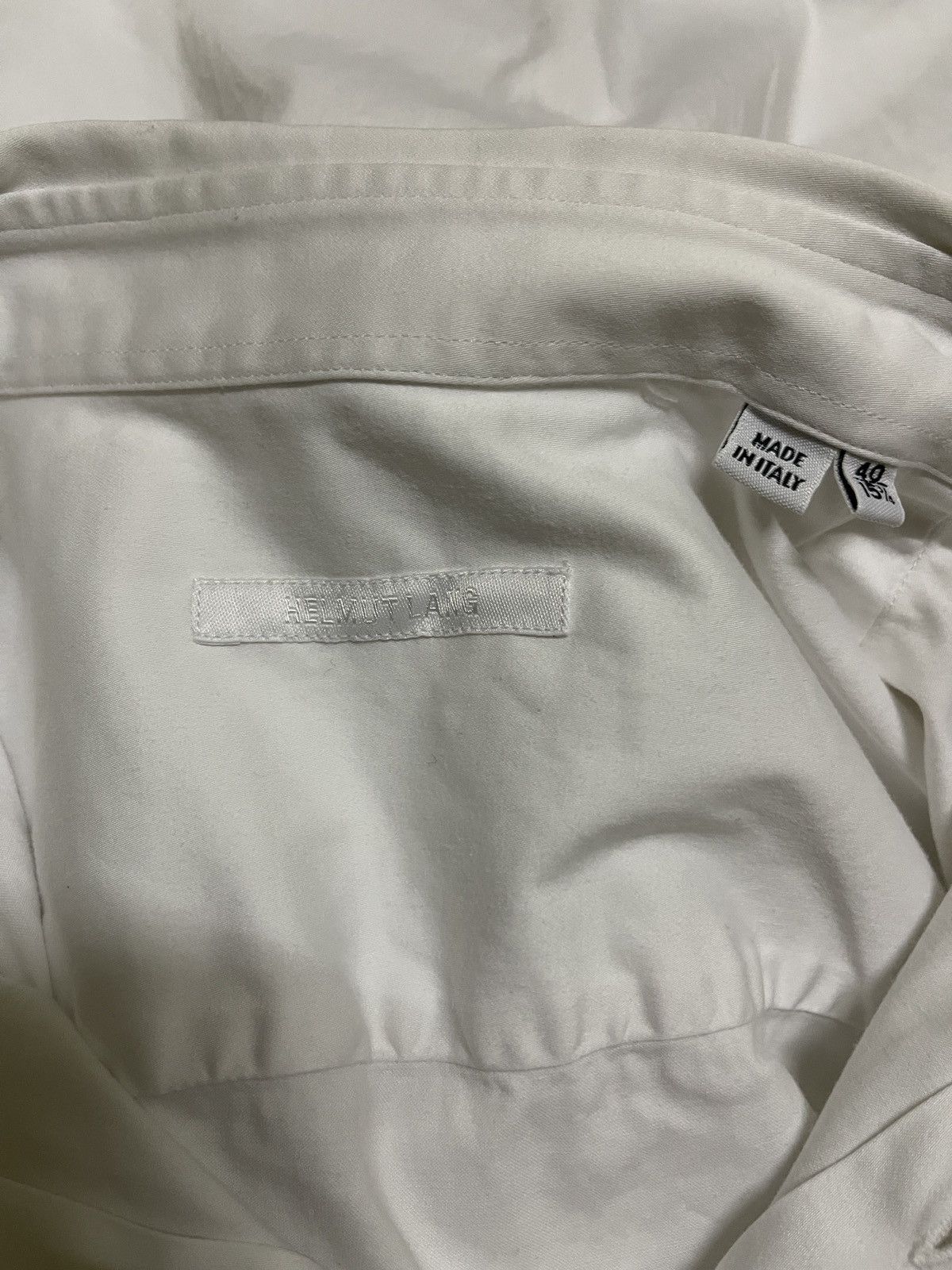 Helmut Lang Helmut Lang Shirt Pocket Sleeve Size US M / EU 48-50 / 2 - 17 Thumbnail