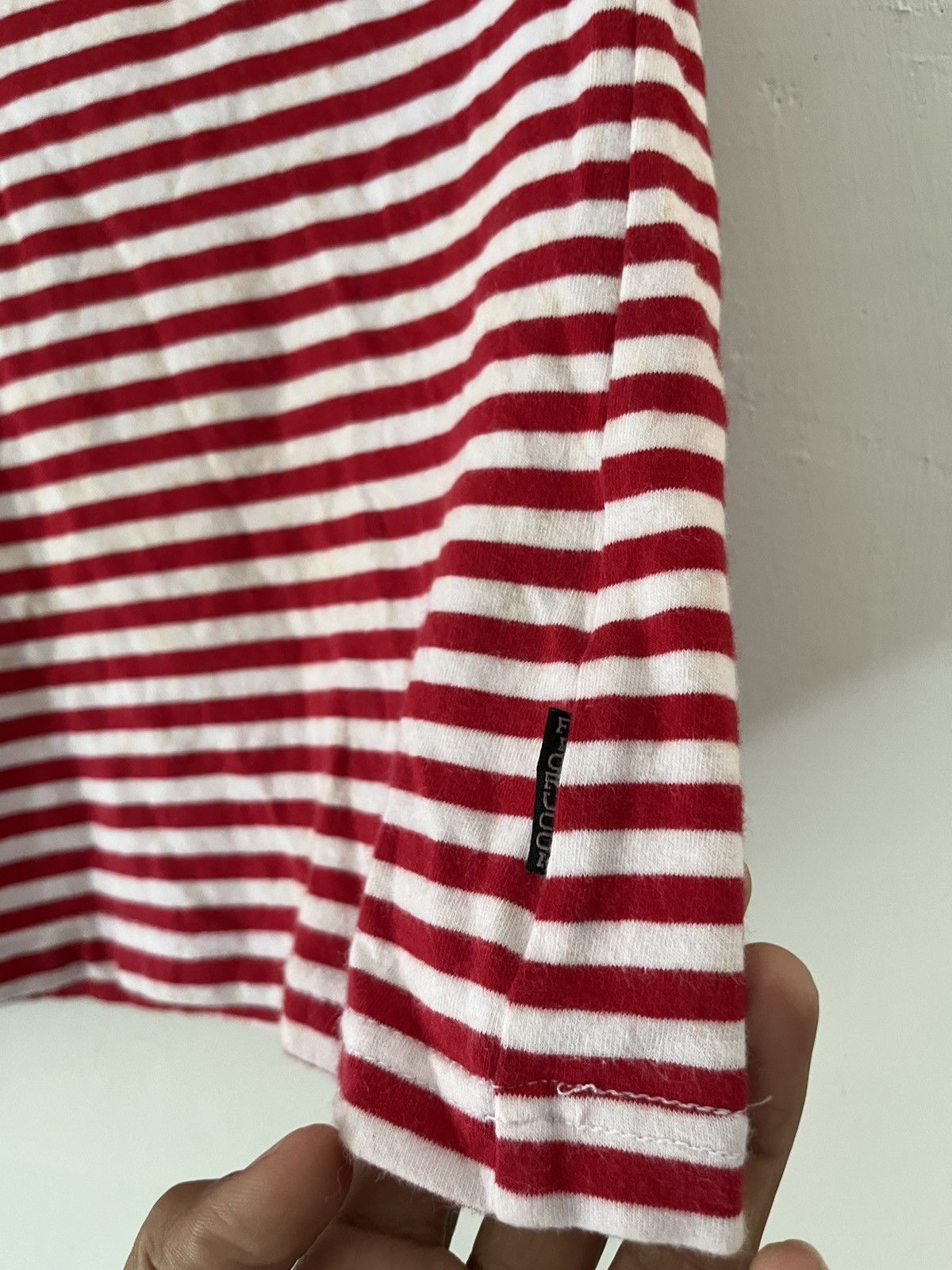 Fiorucci 2000s fiorucci striped poloshirt Size S / US 4 / IT 40 - 4 Thumbnail