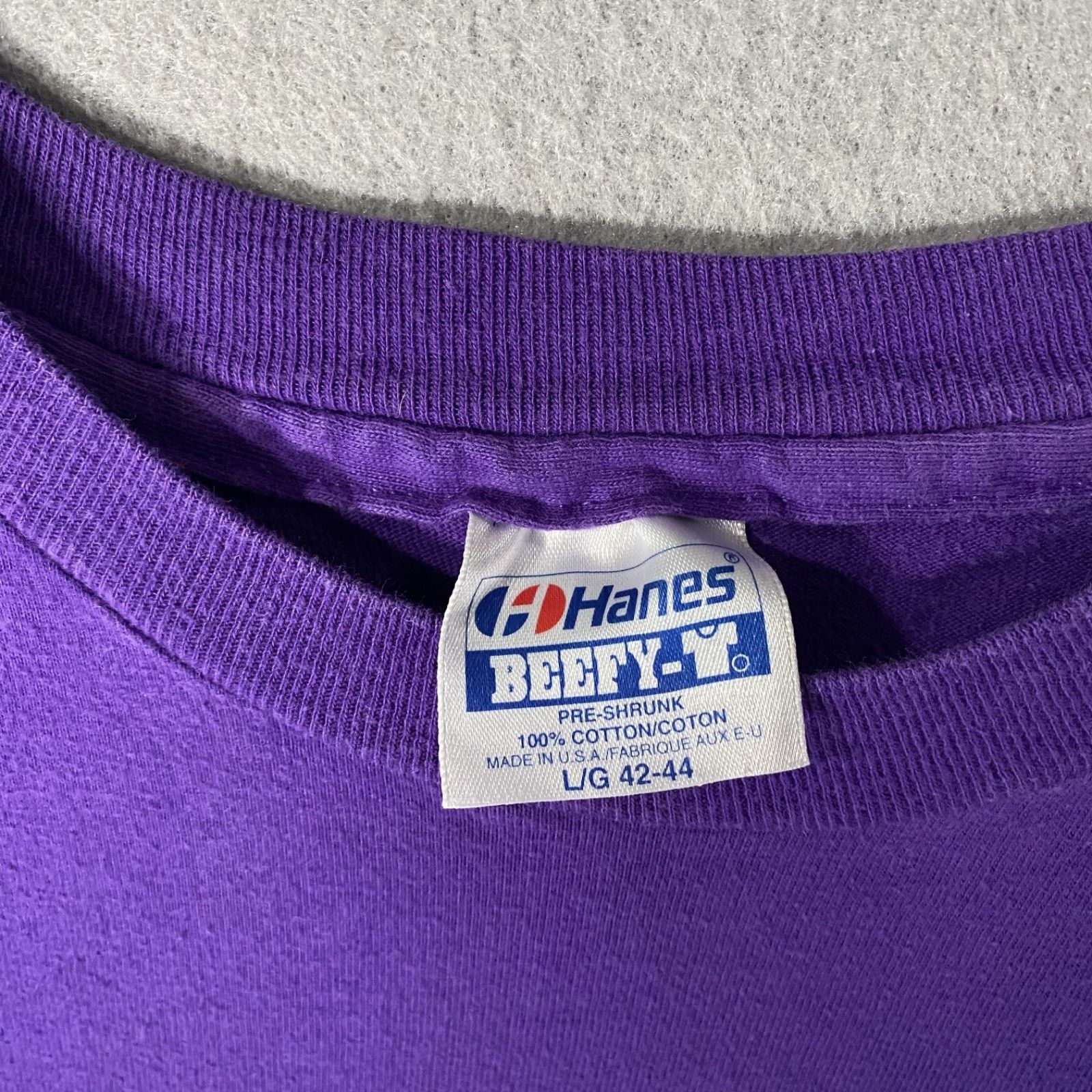 Hard Rock Cafe Hard Rock Cafe Las Vegas Purple T Shirt Large USA Vtg Size US L / EU 52-54 / 3 - 4 Thumbnail