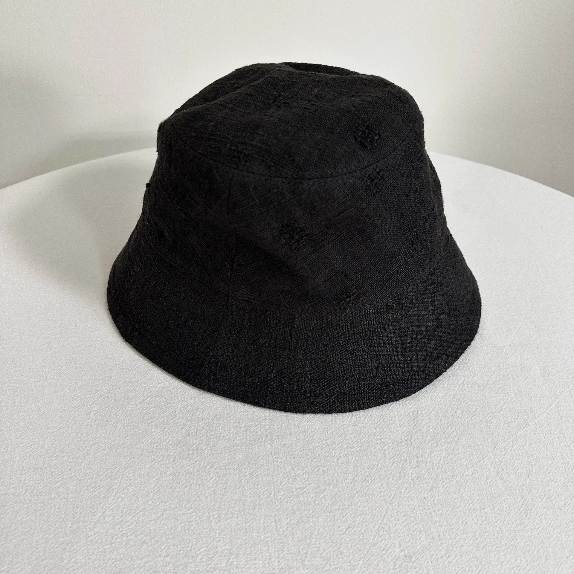 Ziggy Chen ziggy chen 21ss black linen bucket hat 60 new Size ONE SIZE - 2 Thumbnail