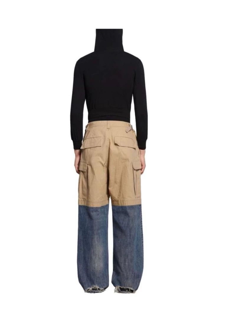 Balenciaga Balenciaga size M 24ss khaki cargo panel baggy jeans Size US 26 / EU 42 - 7 Thumbnail