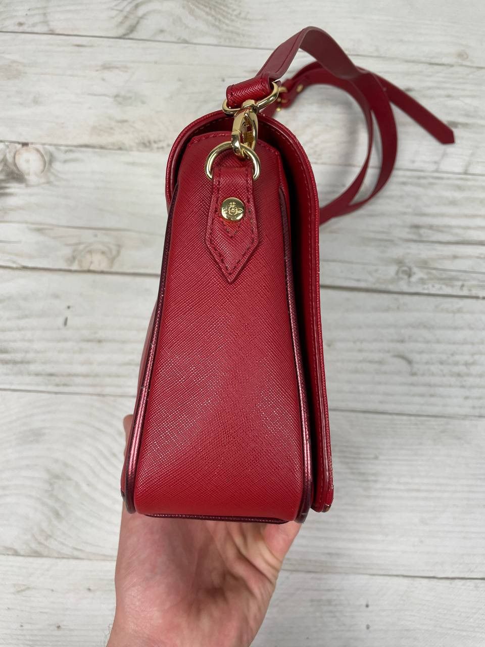 Vivienne Westwood Vivienne Westwood Anglomania Shoulders Bag Orb Leather Size ONE SIZE - 9 Thumbnail