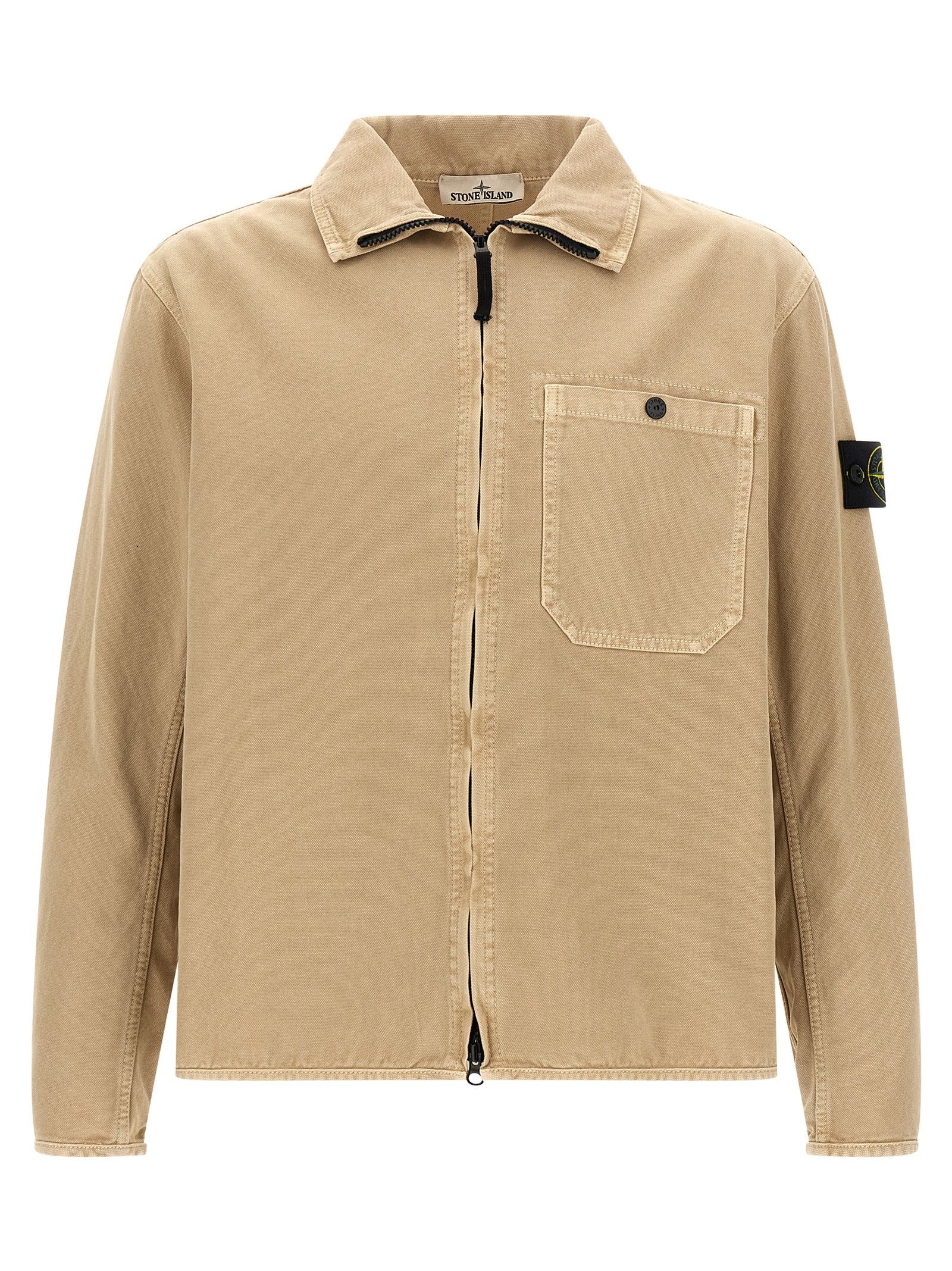 Stone Island '1200014' overshirt Size US XXL / EU 58 / 5 - 1 Thumbnail