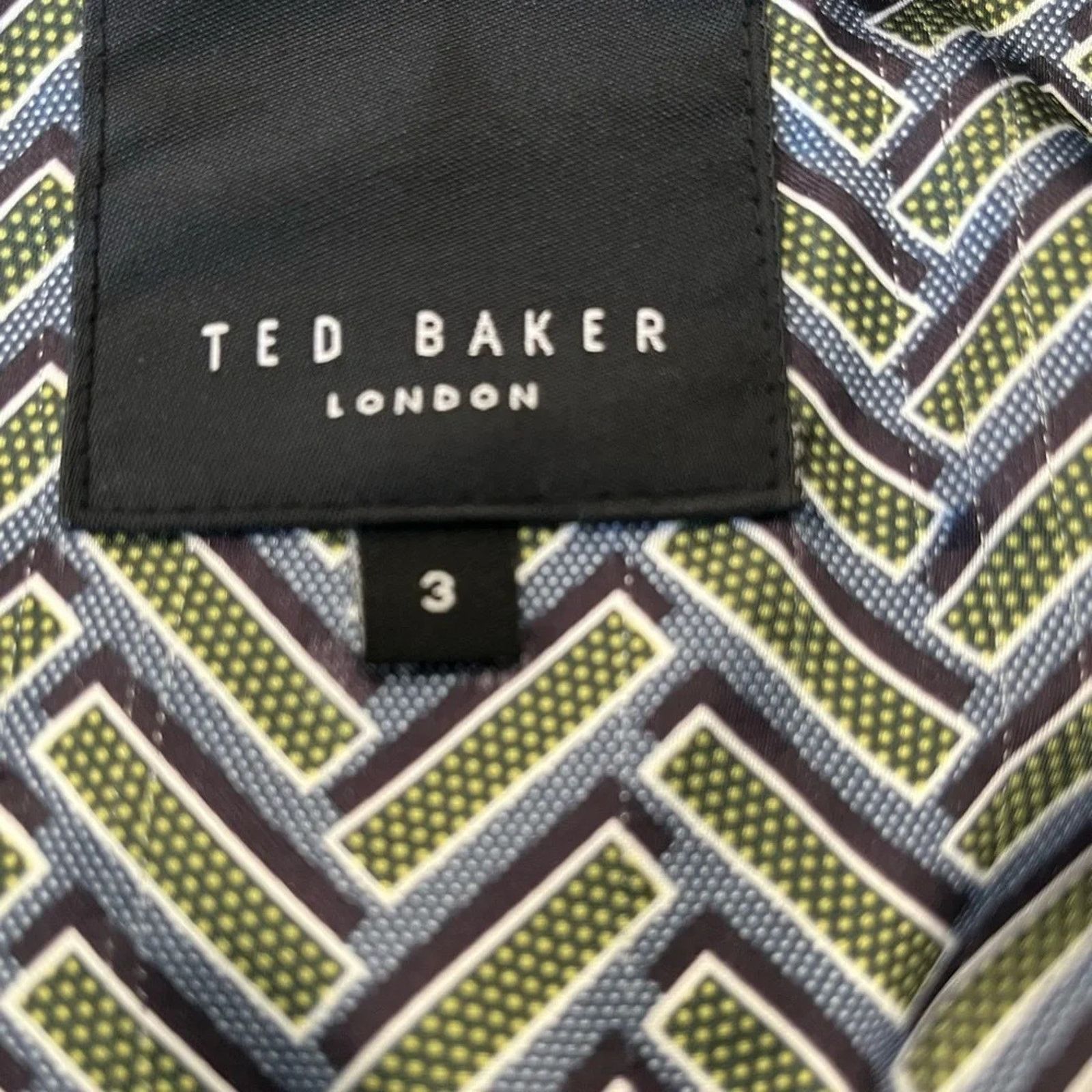 Ted Baker Ted Baker London bomber style jacket, size 3 (medium) Size US M / EU 48-50 / 2 - 2 Thumbnail