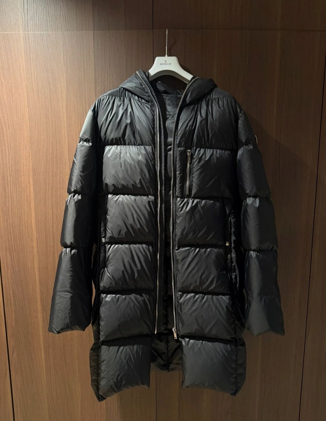 Moncler × Rick Owens Rick Owens x Moncler gimp down puffer coat Size US L / EU 52-54 / 3 - 1 Thumbnail