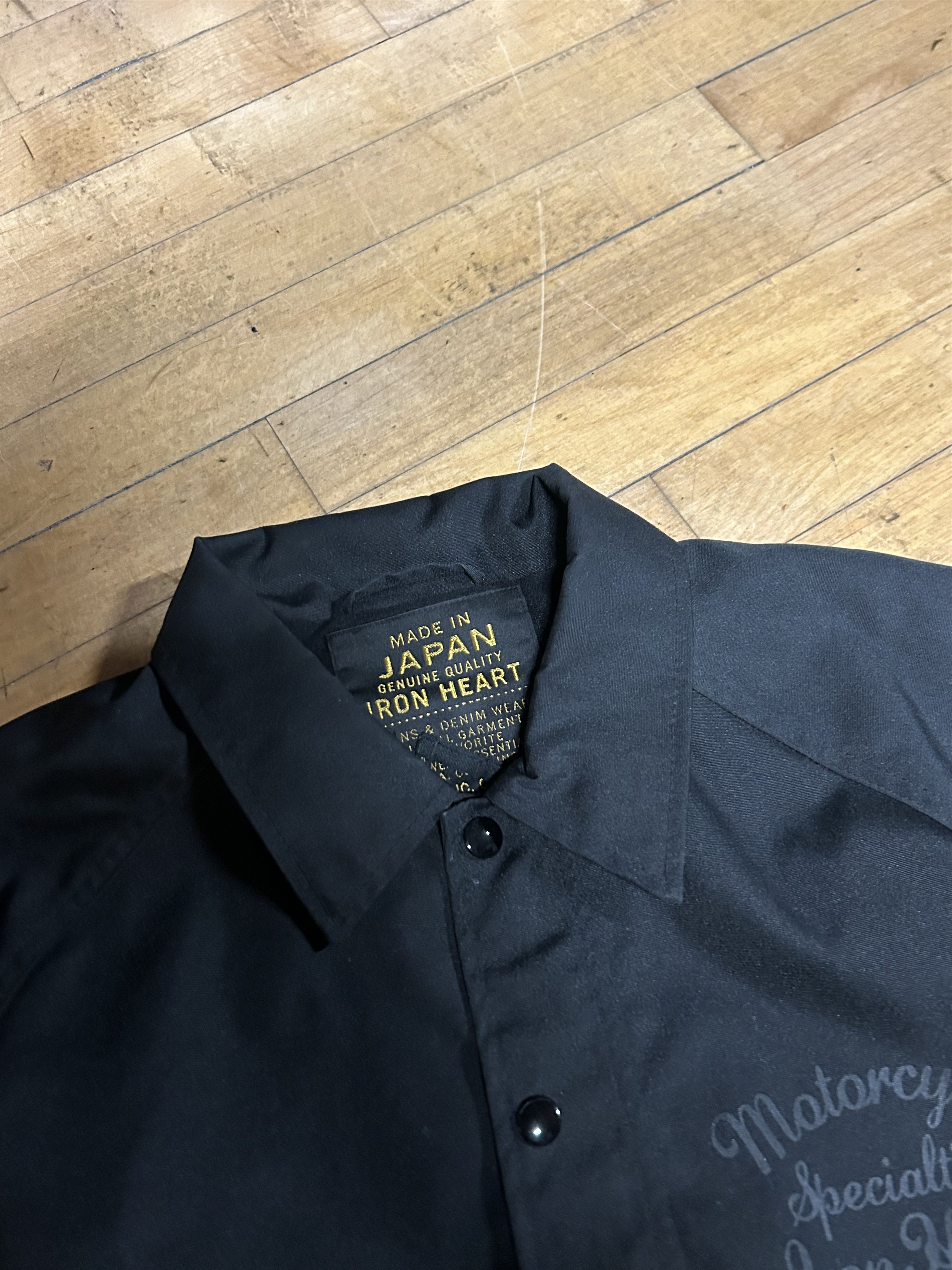 Iron Heart Iron Heart Varsity Bomber jacket 'Motorcycle Specialities' Size US M / EU 48-50 / 2 - 5 Thumbnail