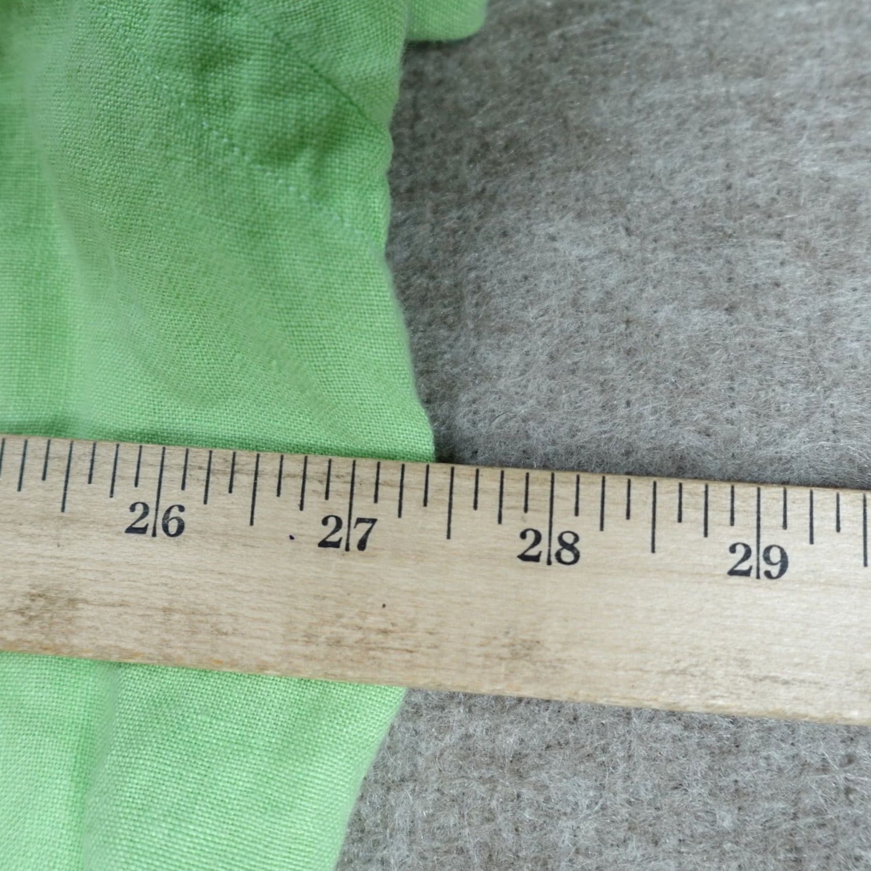 Polo Ralph Lauren VINTAGE Polo Ralph Lauren Shirt 2XL Green Solid Button Down 100% Linen Size US XXL / EU 58 / 5 - 2 Thumbnail