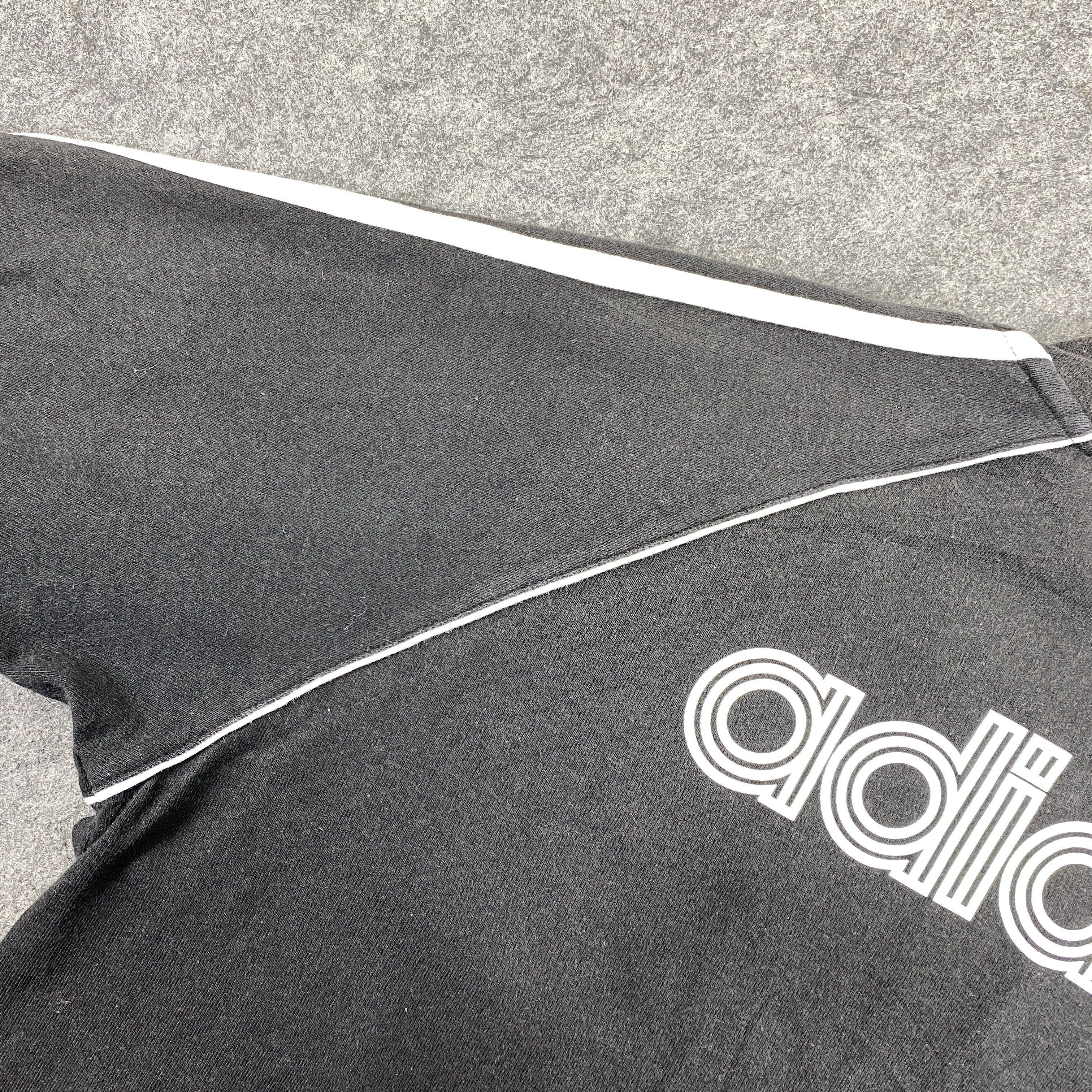 Adidas Adidas Short Sleeves zipper Crewneck sweatshirt -SW142 Size US M / EU 48-50 / 2 - 14 Thumbnail