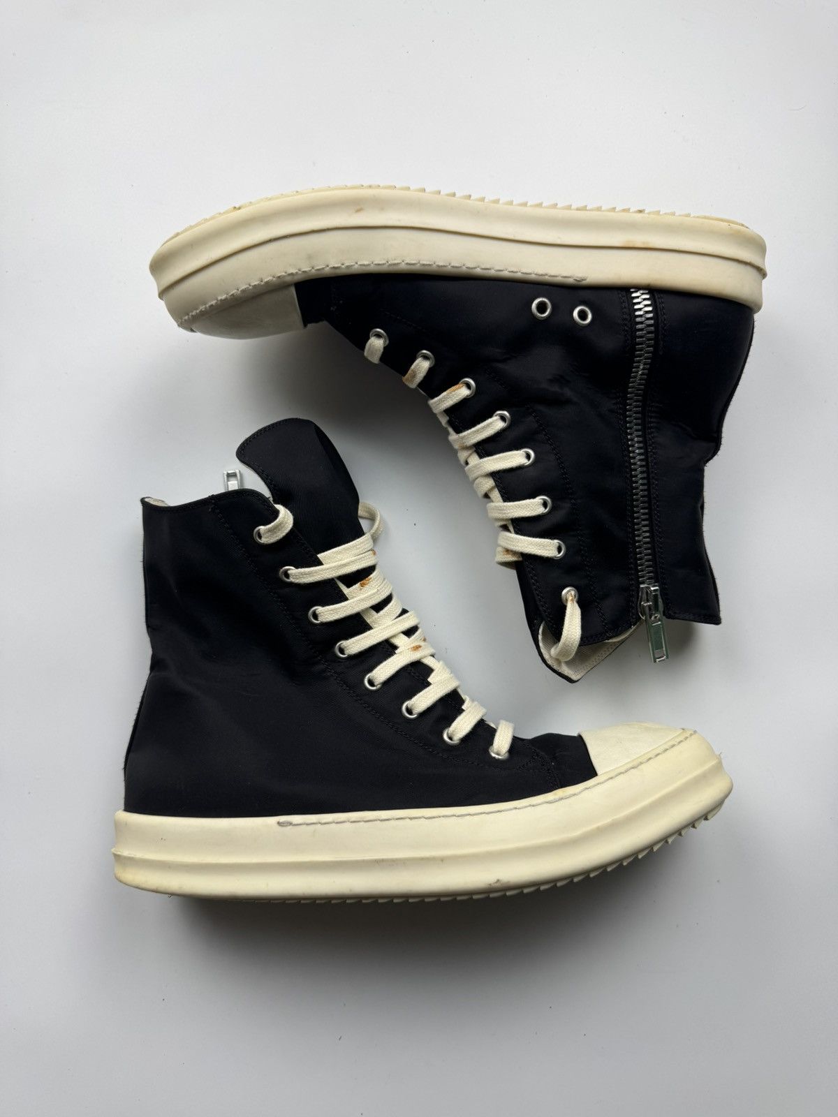 Rick Owens Drkshdw Rick Owens Drkshdw Nylon Ramones Size US 9 / EU 42 - 1 Thumbnail