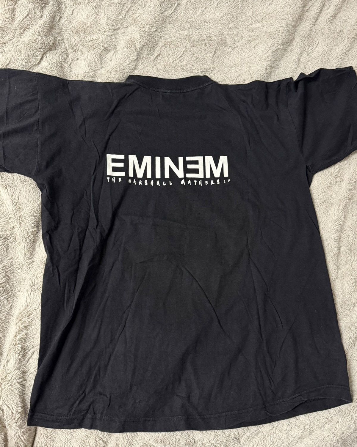 Vintage 00s Eminem The Marshall Mathers Lp Vintage T-shirt Size US XL / EU 56 / 4 - 6 Thumbnail