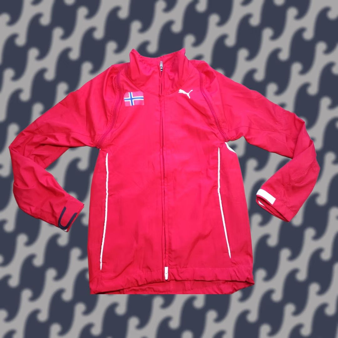 Puma PUMA Track Jacket Womens XS? Wait No. Size M / US 6-8 / IT 42-44 - 1 Thumbnail