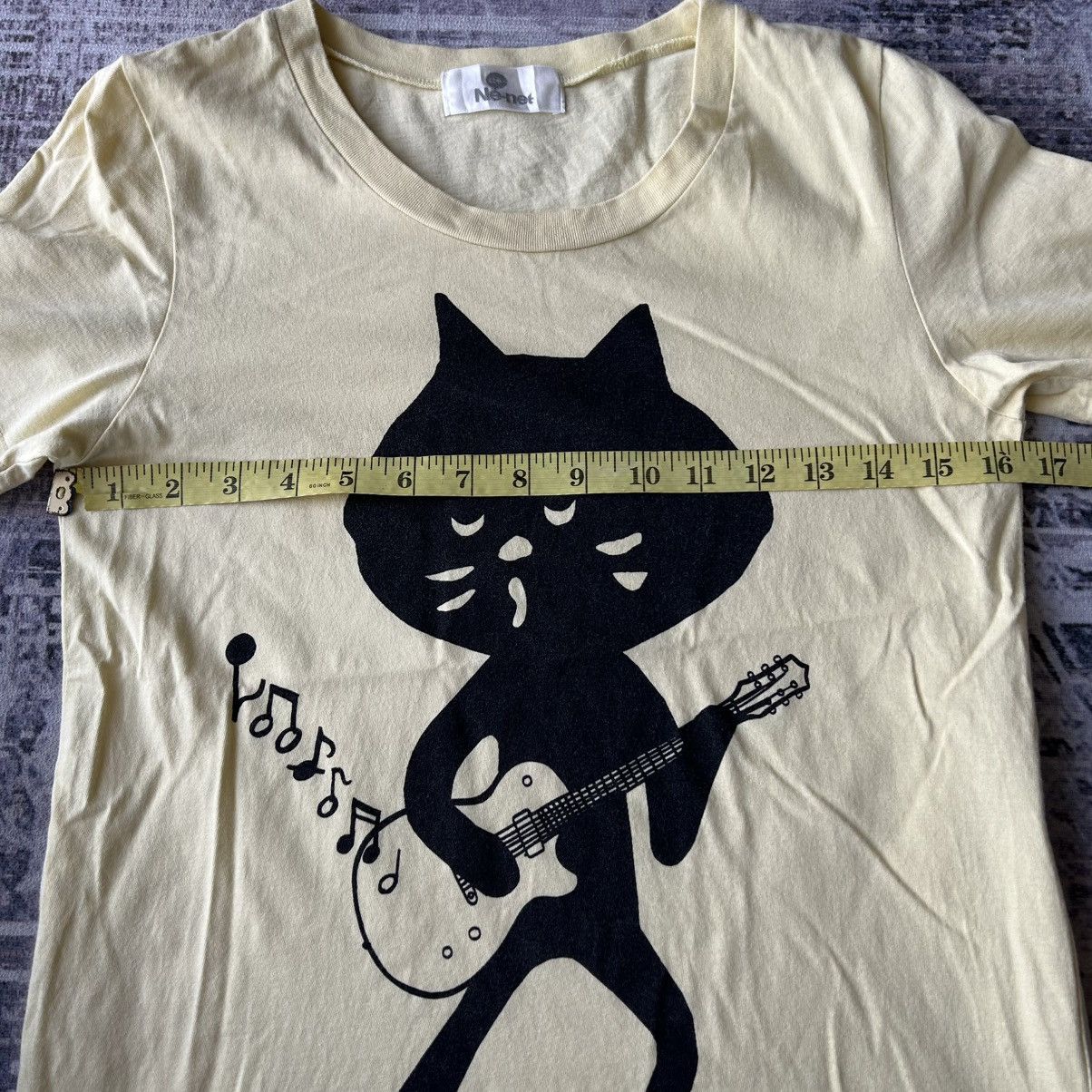 Ne-Net Ne net Play Guitar Tshirt Size US XXS / EU 40 - 6 Thumbnail