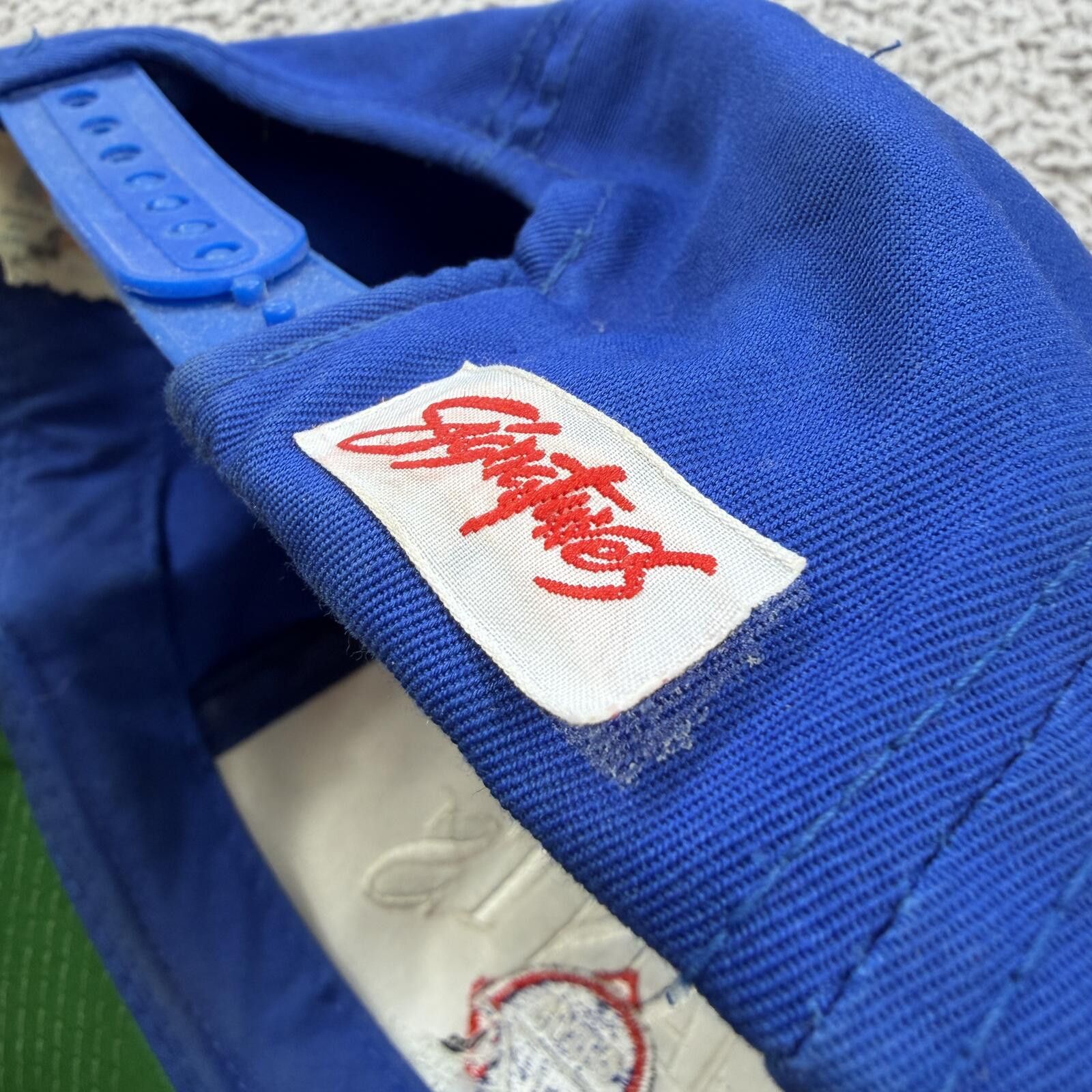 Logo Athletic Vintage 90s New York Giants Logo Athletic Snapback Hat NFL Size ONE SIZE - 4 Thumbnail