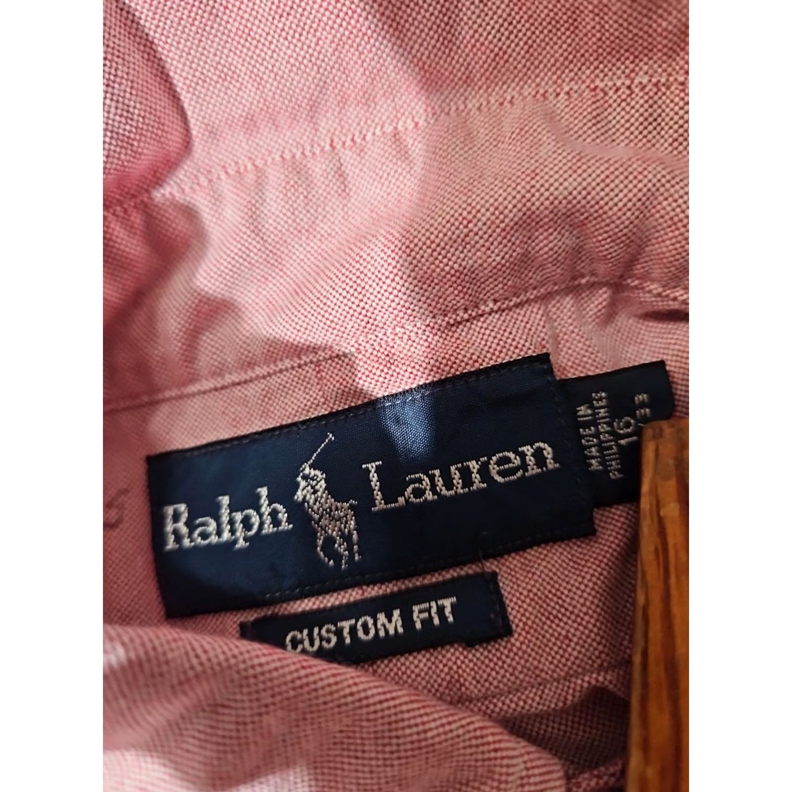Polo Ralph Lauren Ralph Lauren Shirt Mens 16 32/33 Red Custom Fit Button-Down Polo Collar Preppy Embroidered Pony Button-Up Knit Cotton Casual Formal Business Size US L / EU 52-54 / 3 - 7 Thumbnail