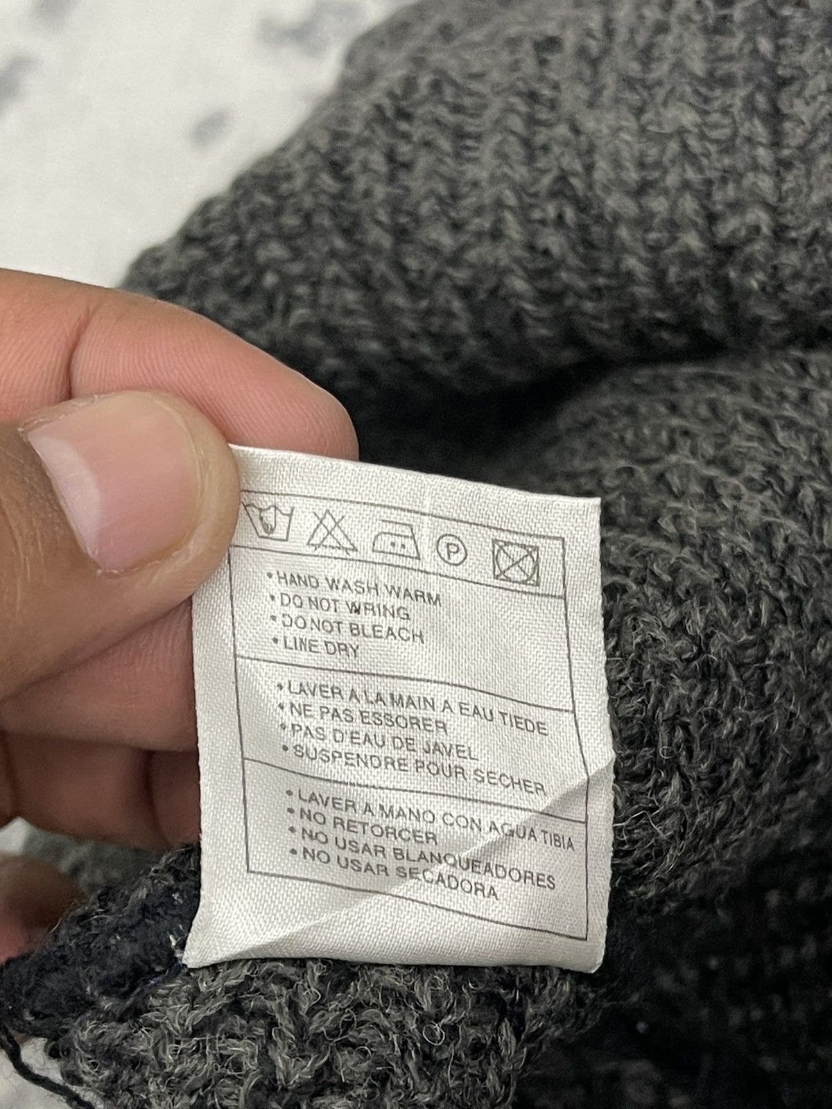 Nike Vintage Nike Spellout Beanie Hats Size ONE SIZE - 7 Thumbnail