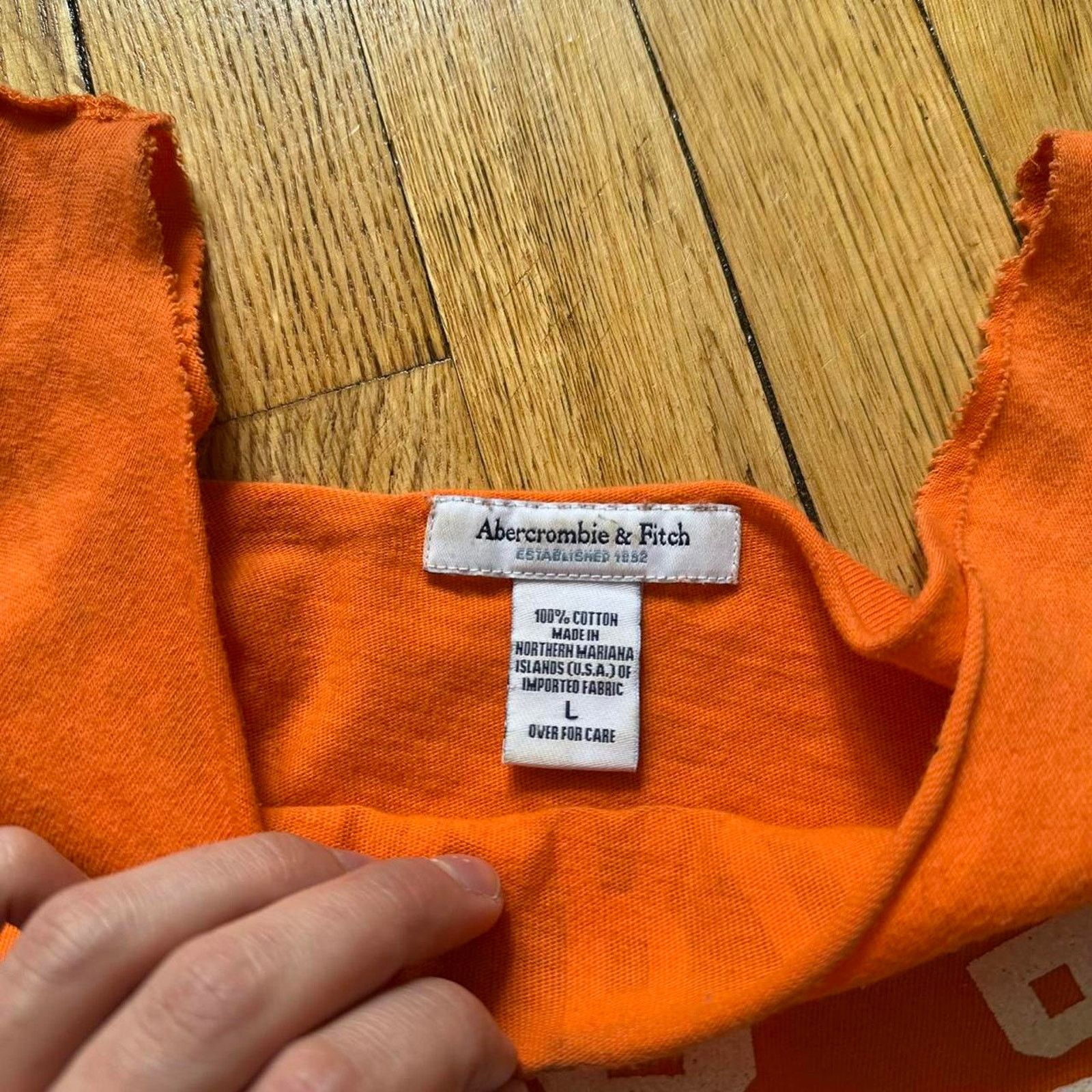 Abercrombie & Fitch × Vintage Y2K Sporty Abercrombie Soccer Number Sleevless Shirt Top Size L / US 10 / IT 46 - 3 Thumbnail