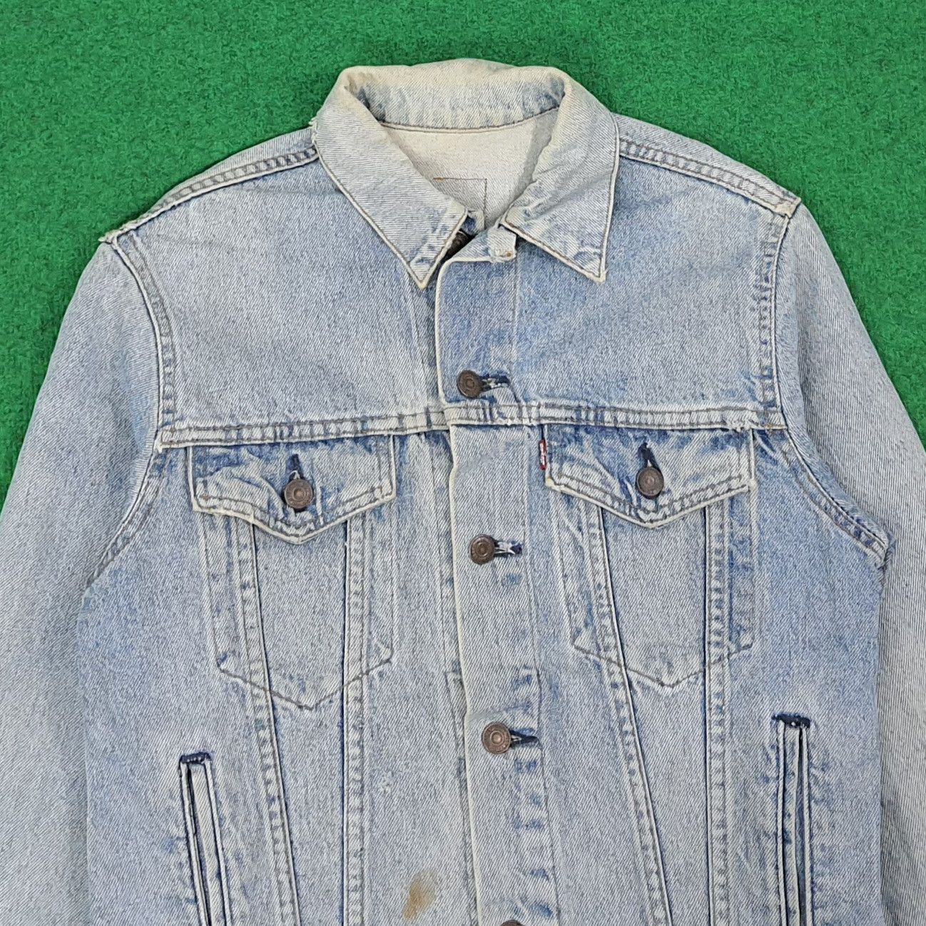 Levi's Vintage 90s Levi's Custom Jamiroquai Logo Denim C277N2 Size US S / EU 44-46 / 1 - 4 Thumbnail