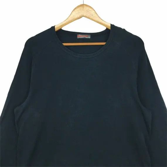 Prada Vtg PRADA LINEA ROSSA Made in Italy Long Sleeve Tee Shirt Size L / US 10 / IT 46 - 7 Thumbnail