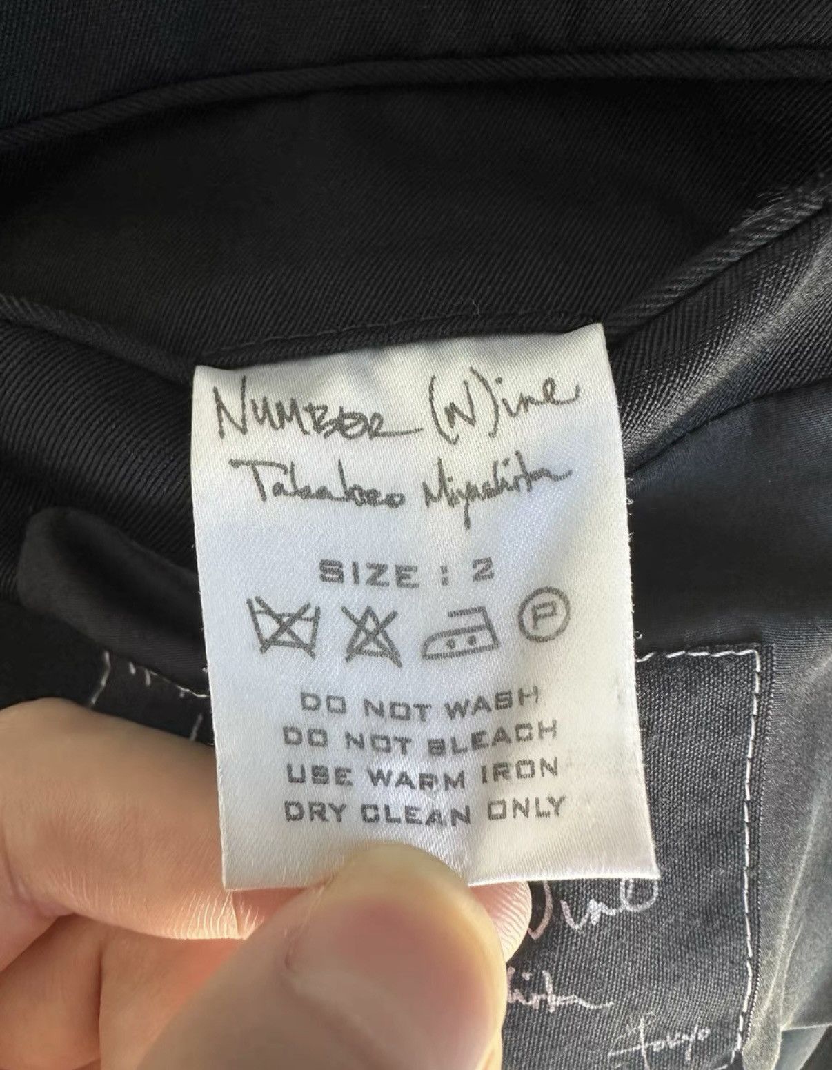 Number (N)ine Number (N)ine 05AW The High Streets Notched Lapel Blazer Size 40L - 7 Thumbnail