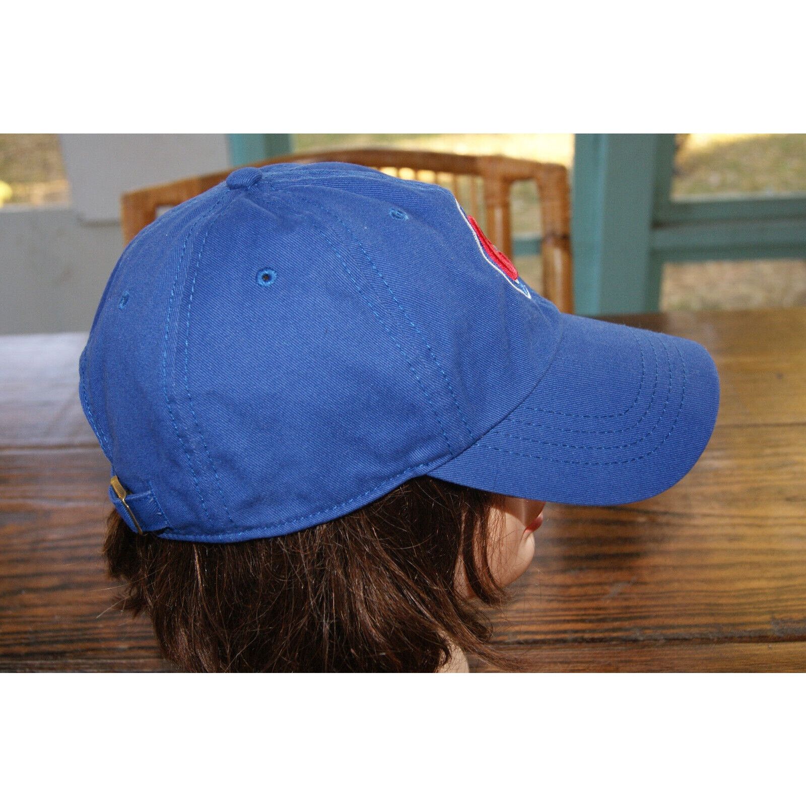 47 Chicago Cubs 47 Womens Blue Strapback Hat Cap Casual Fit EUC Size ONE SIZE - 5 Thumbnail